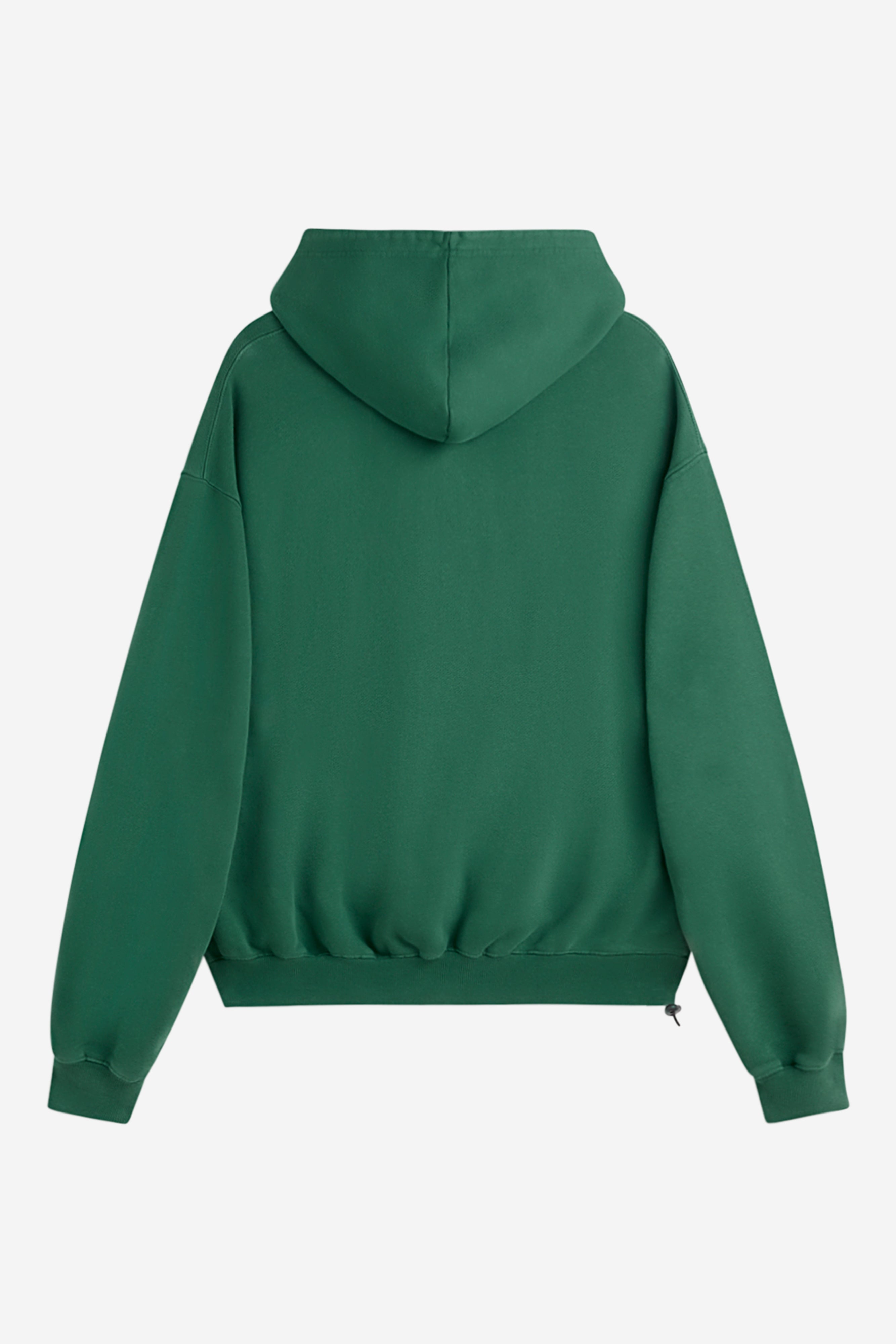 WASHED HOODIE GREEN