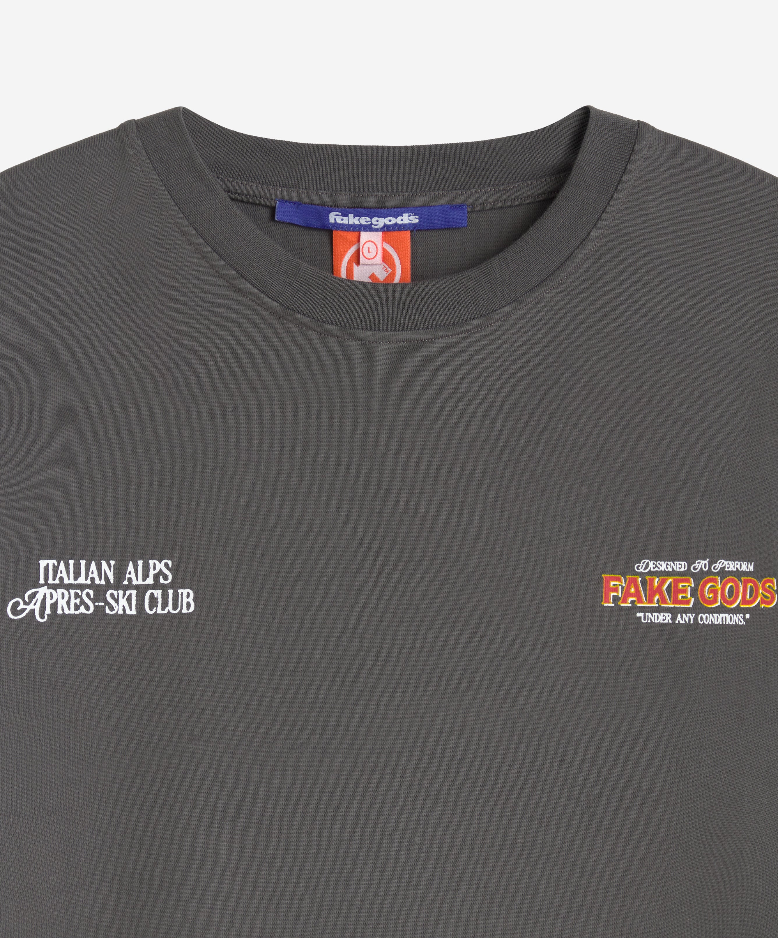 APRÈS SKI TEE DARK GREY