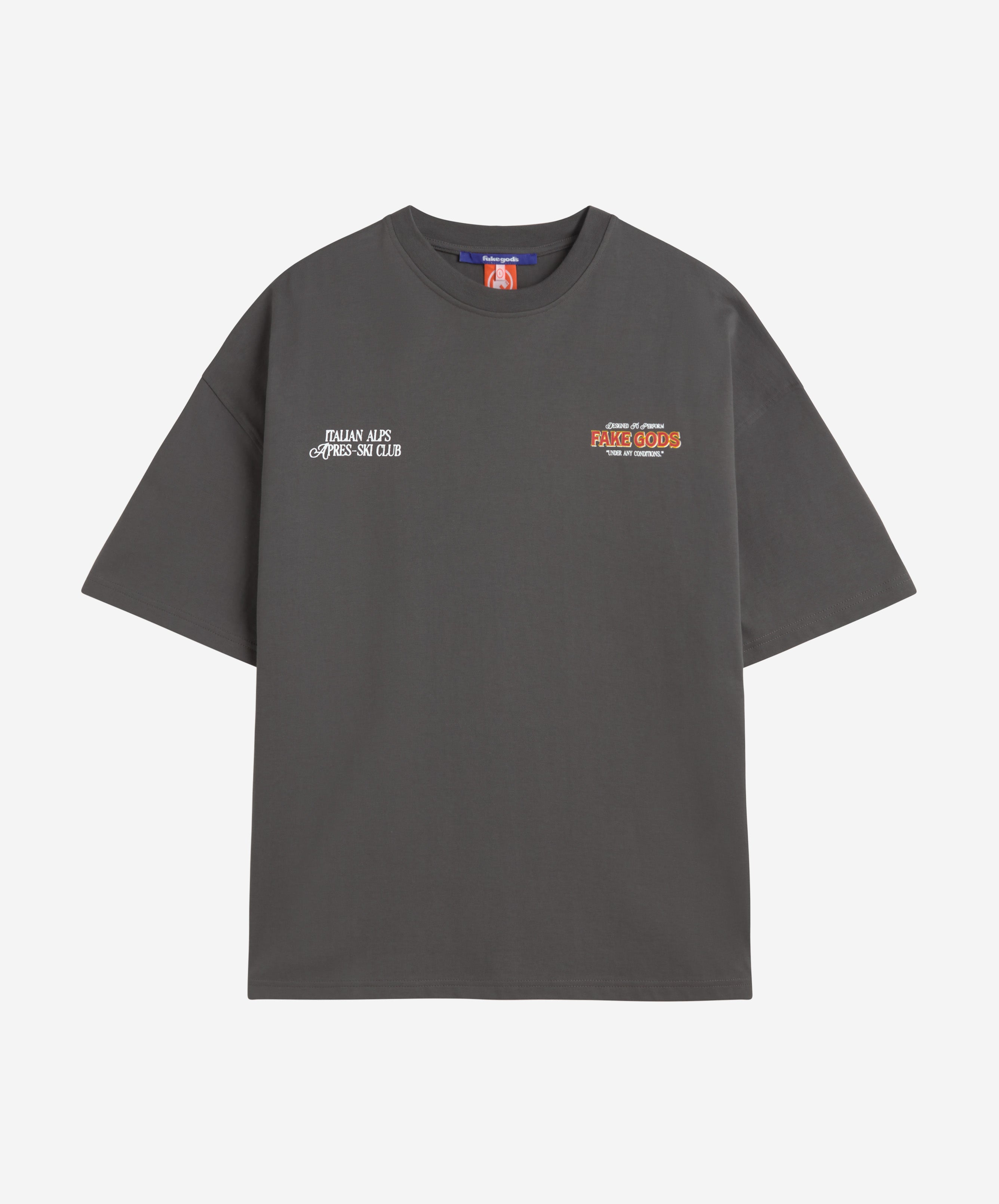 APRÈS SKI TEE DARK GREY