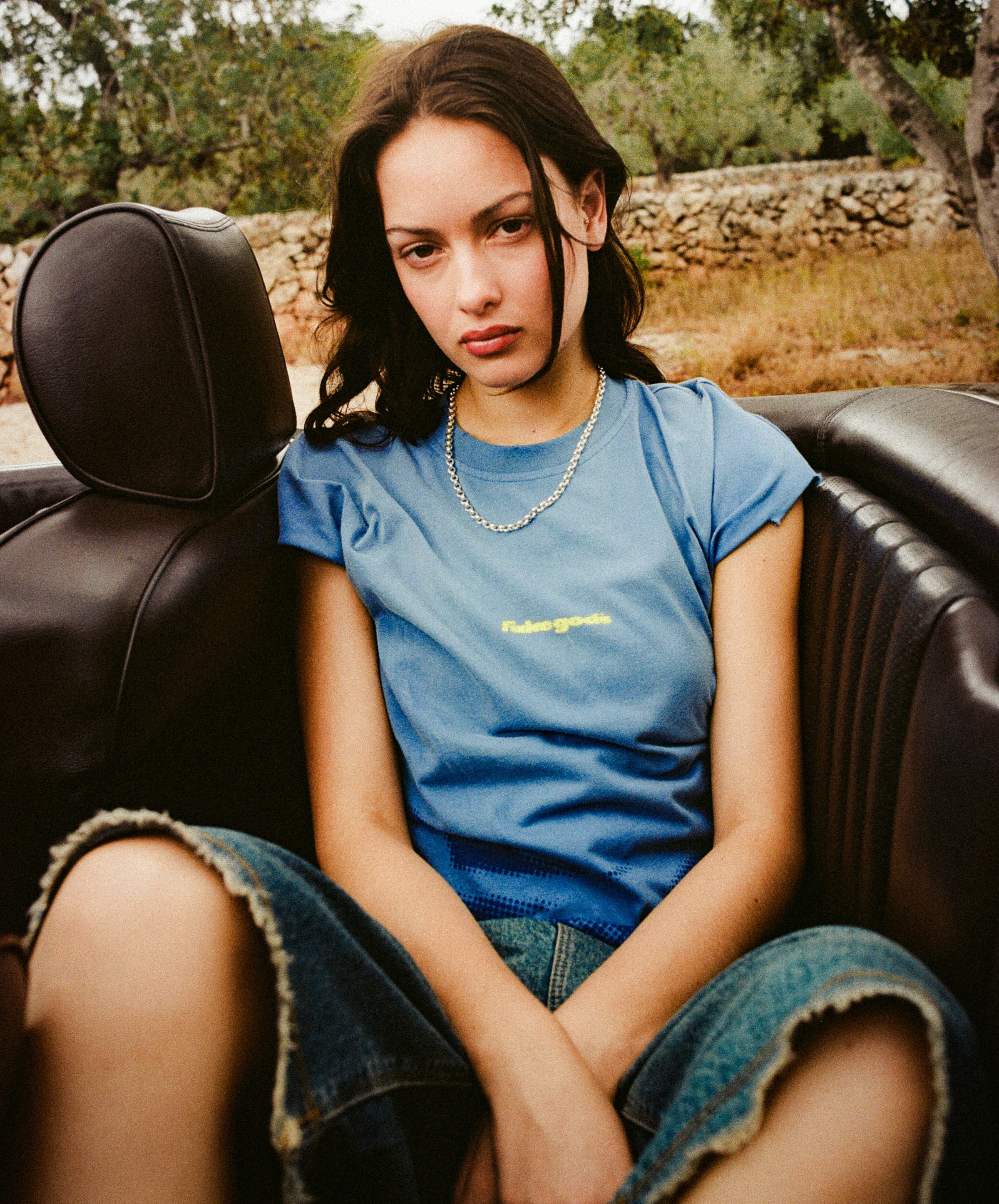 GRAND PRIX SUNFADED SLEEVELESS NAVY