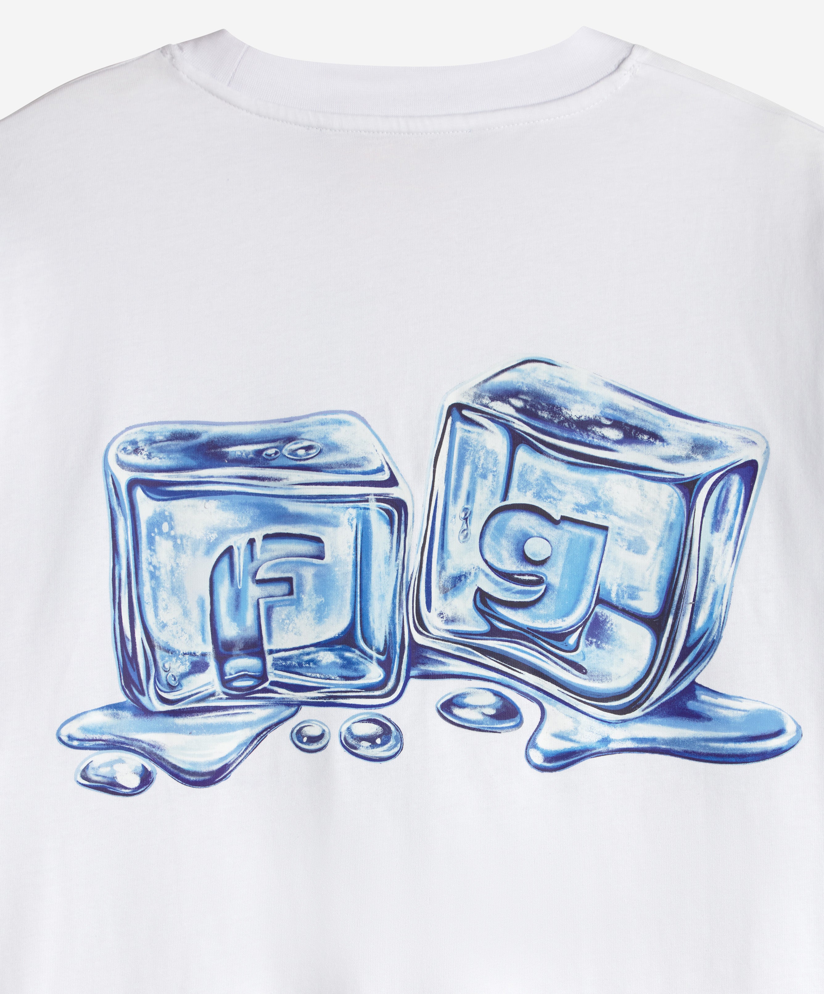 ICE CUBE TEE WHITE
