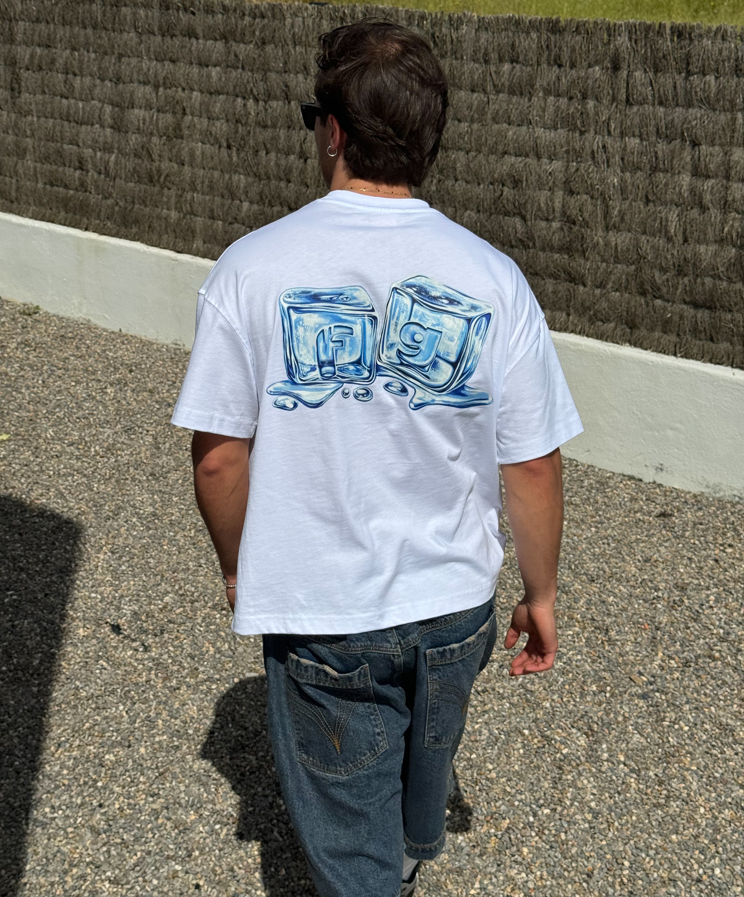 ICE CUBE TEE WHITE