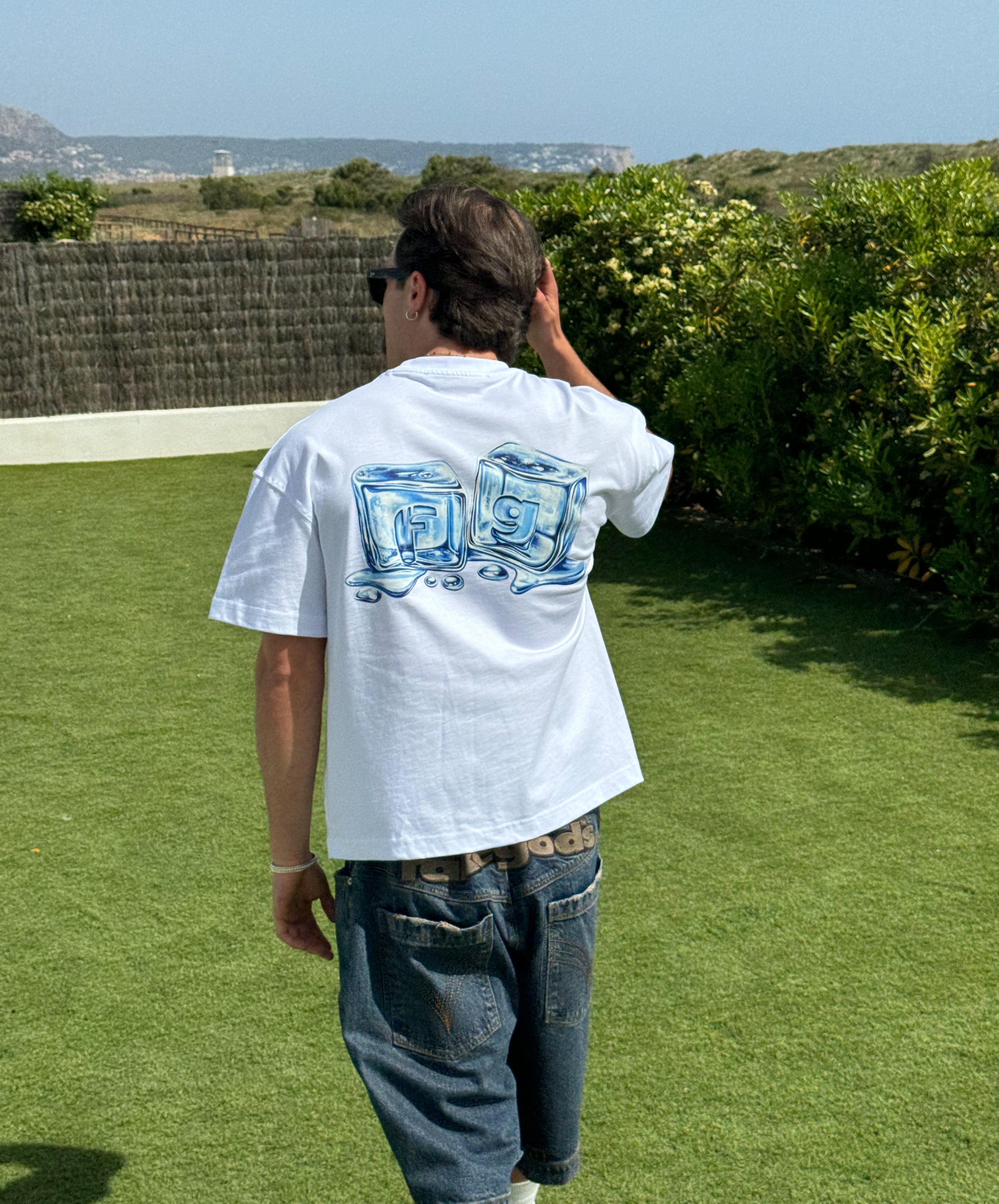 ICE CUBE TEE WHITE