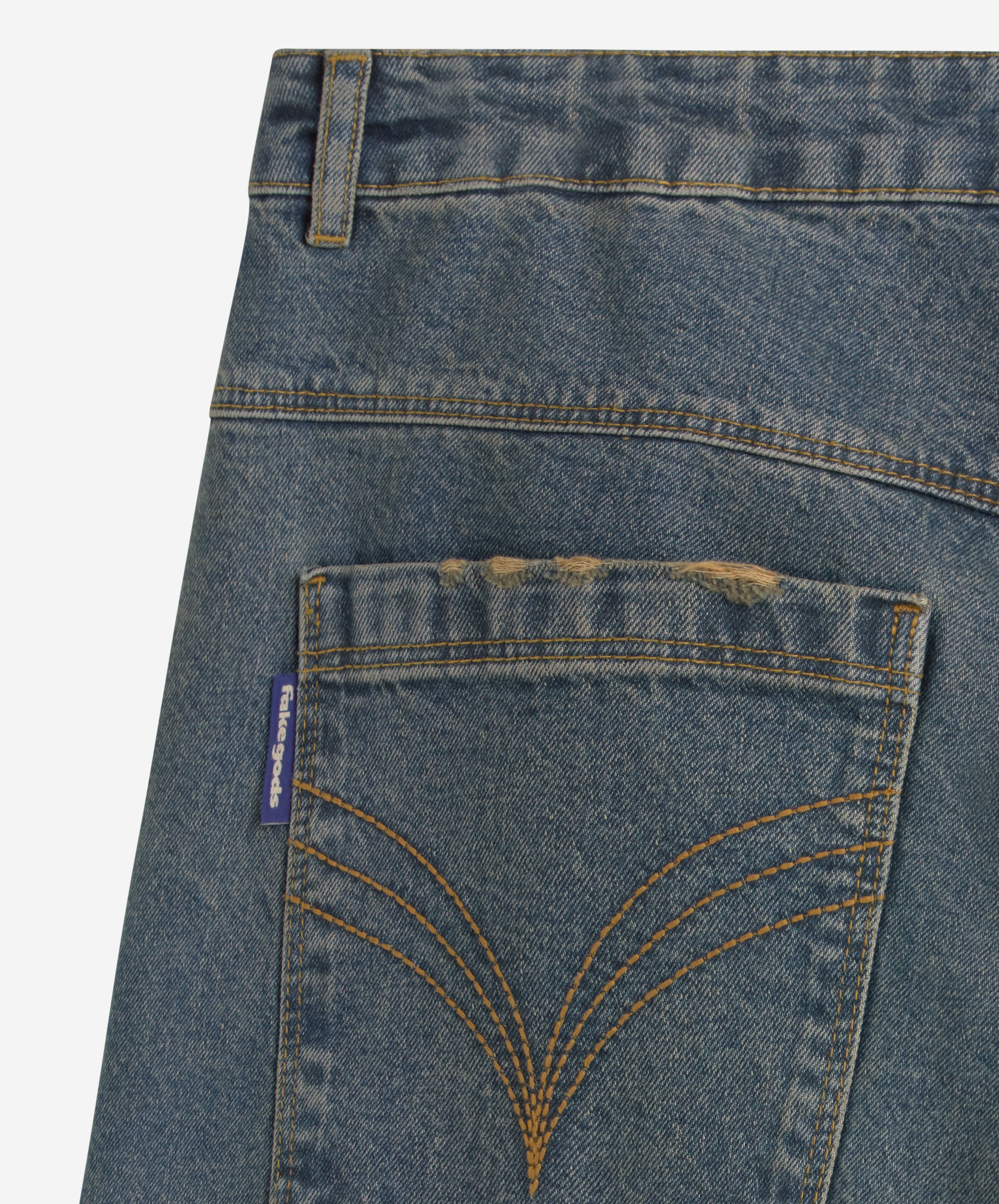 DENIM JOGGERS LIGHT GREEN