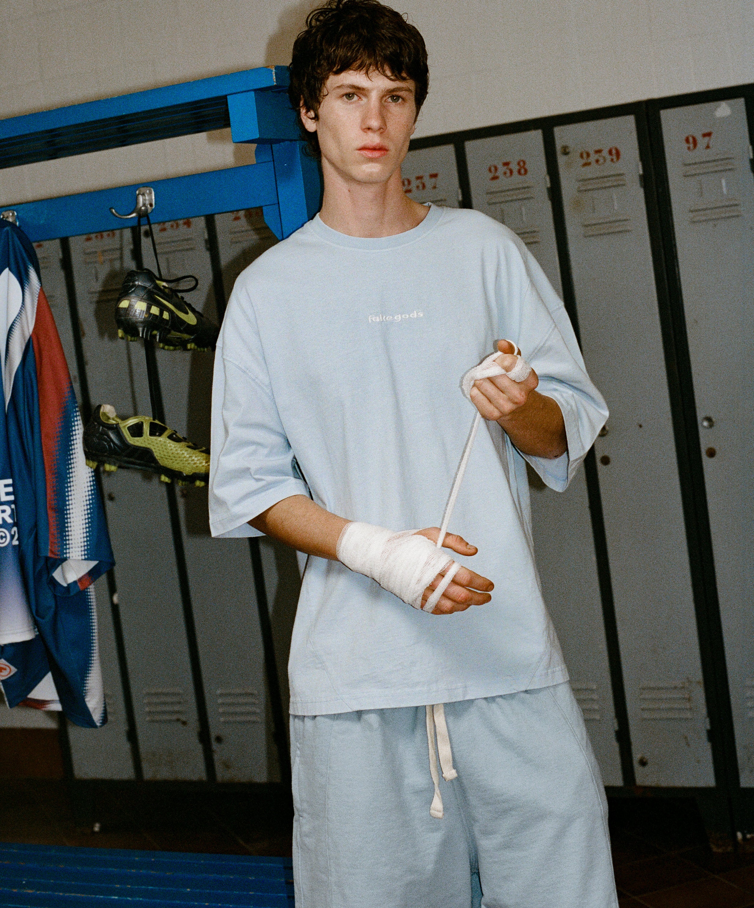 PERFORMANCE SPORTS TEE BLUE