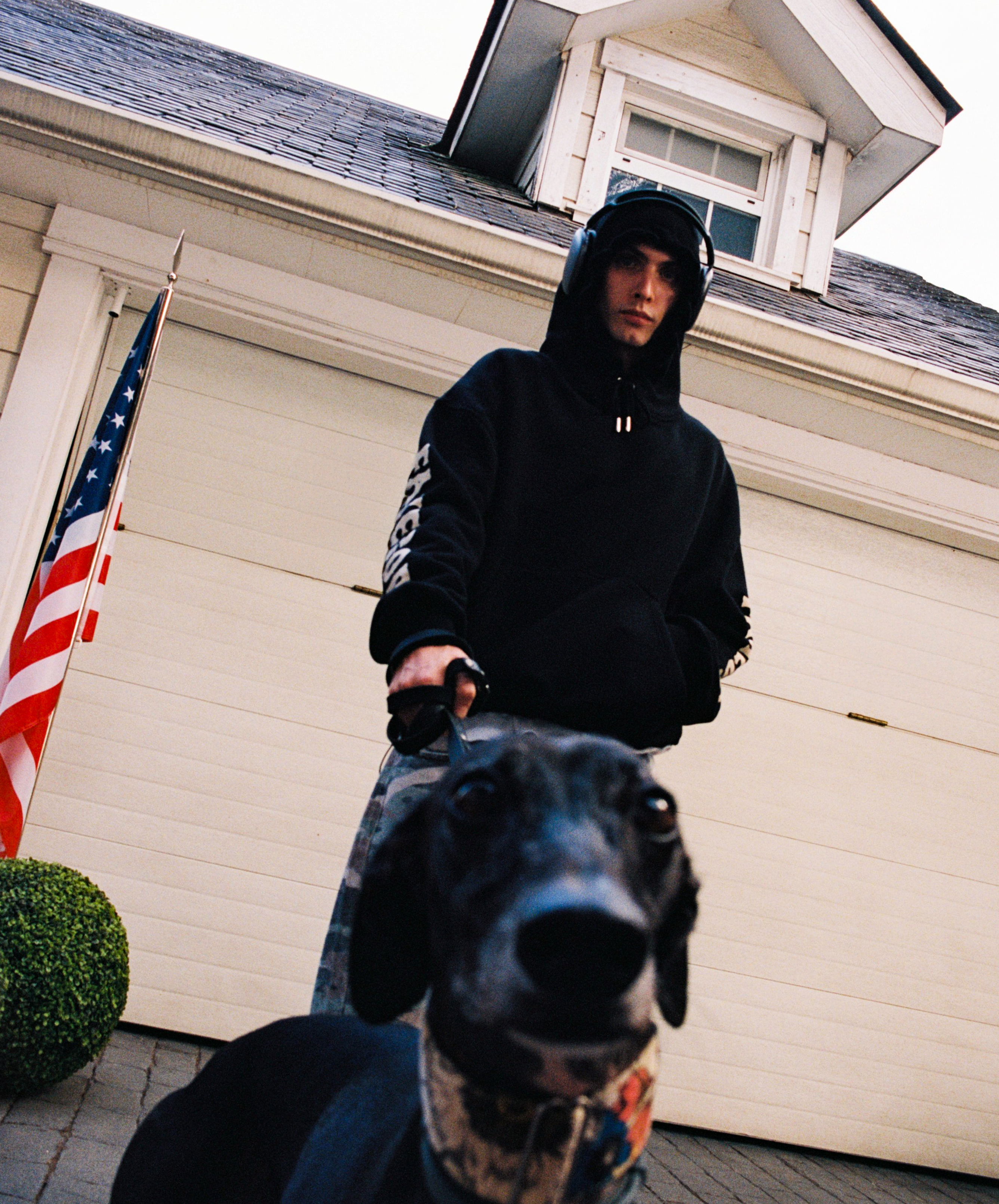 FAKEGODS HOODIE BLACK