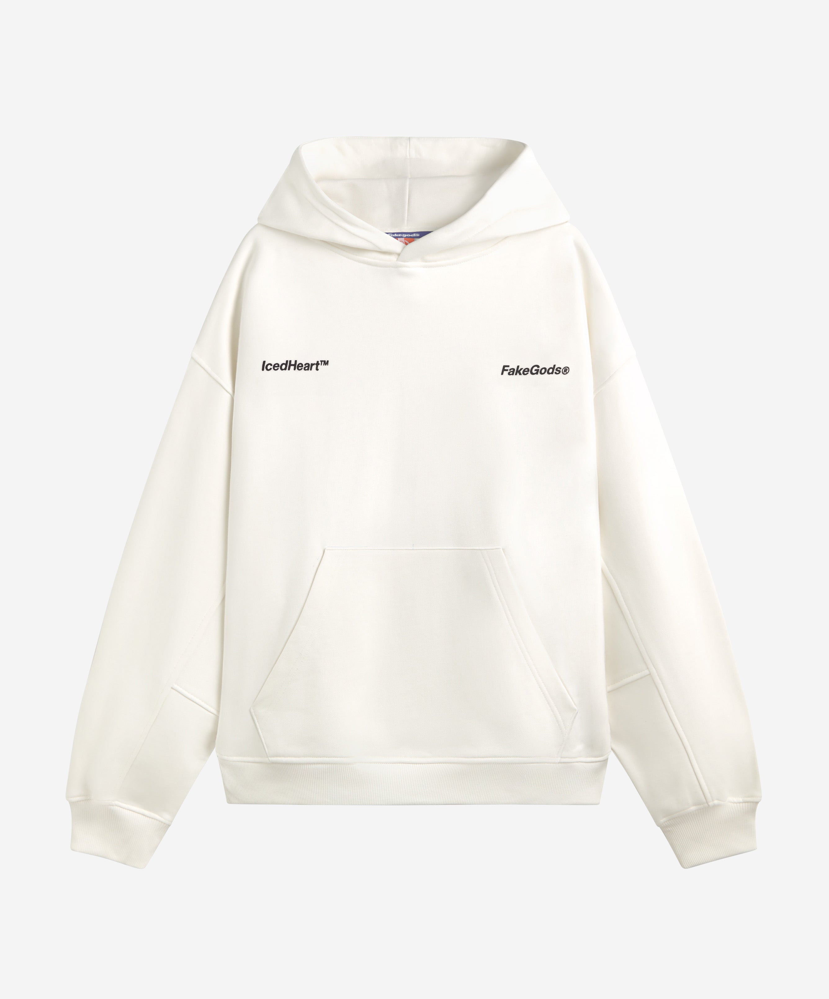 ICED HEART HOODIE CREAM