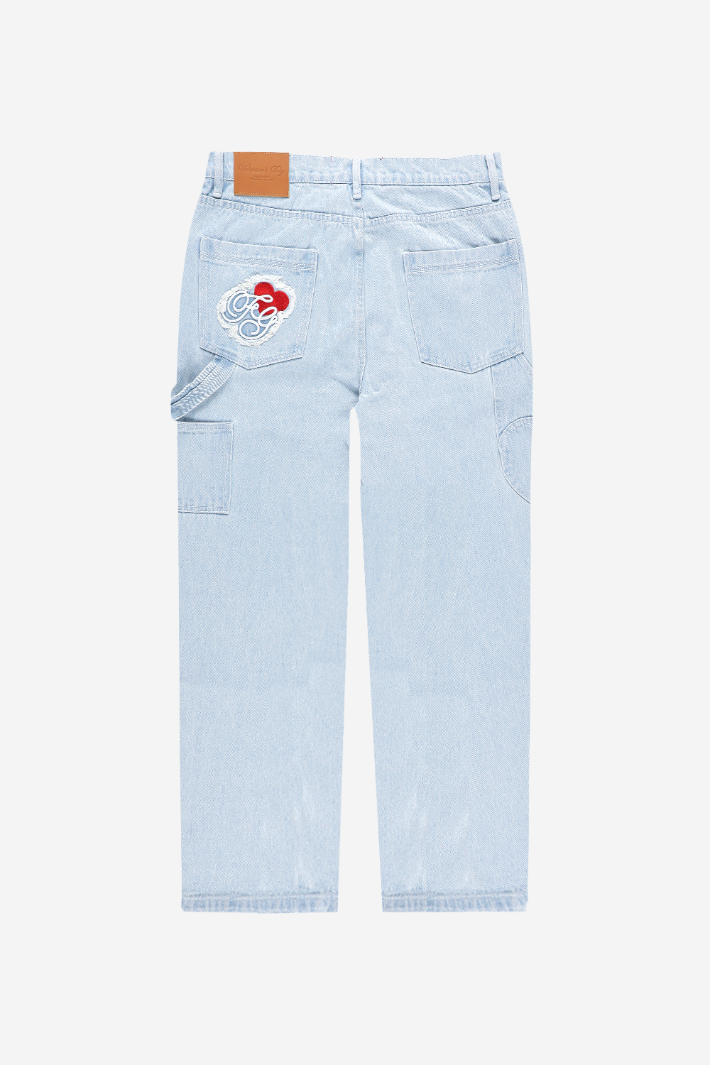 STRAIGHT TO THE HEART JEANS LIGHT BLUE