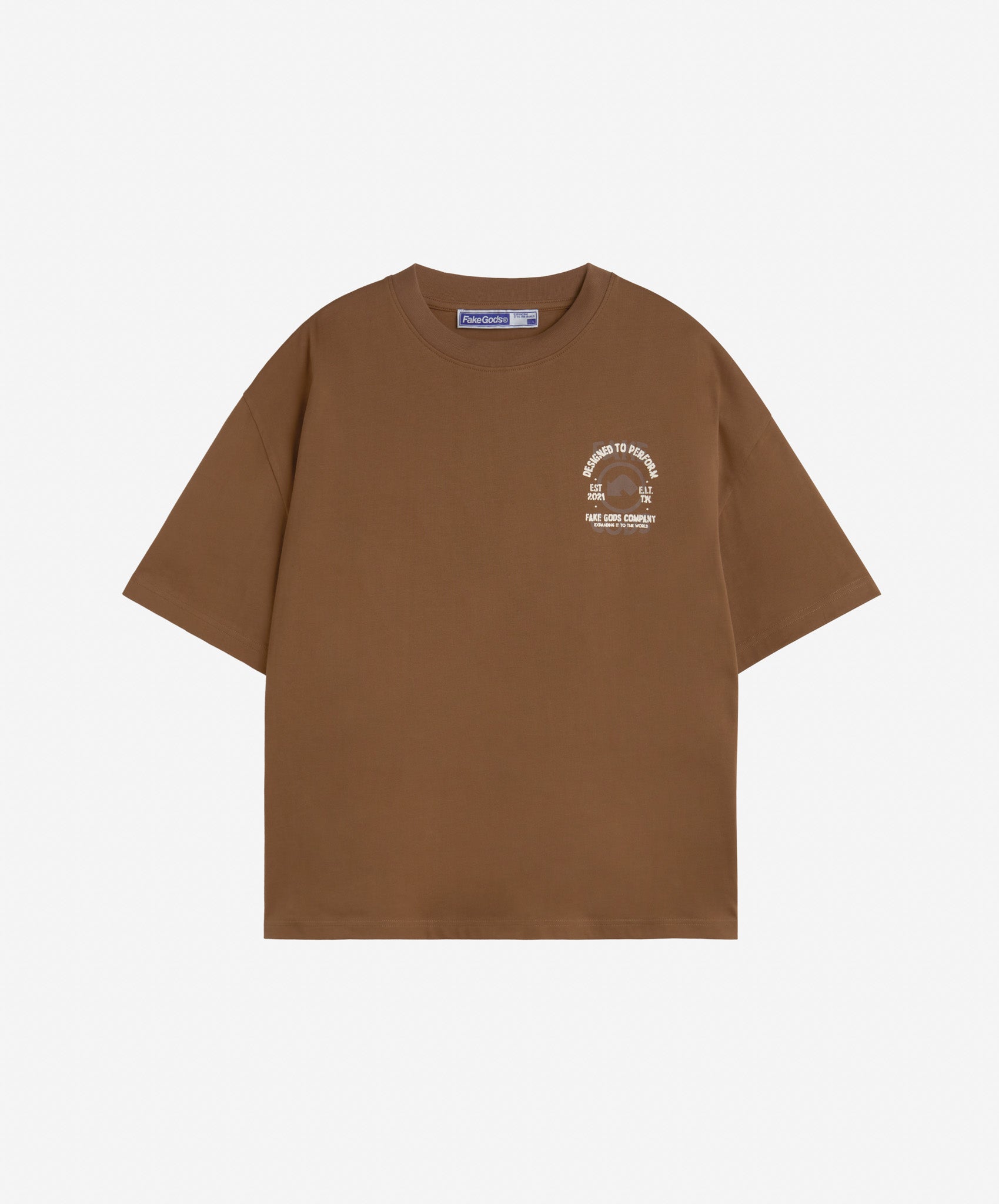 HIGHWAY TEE BROWN