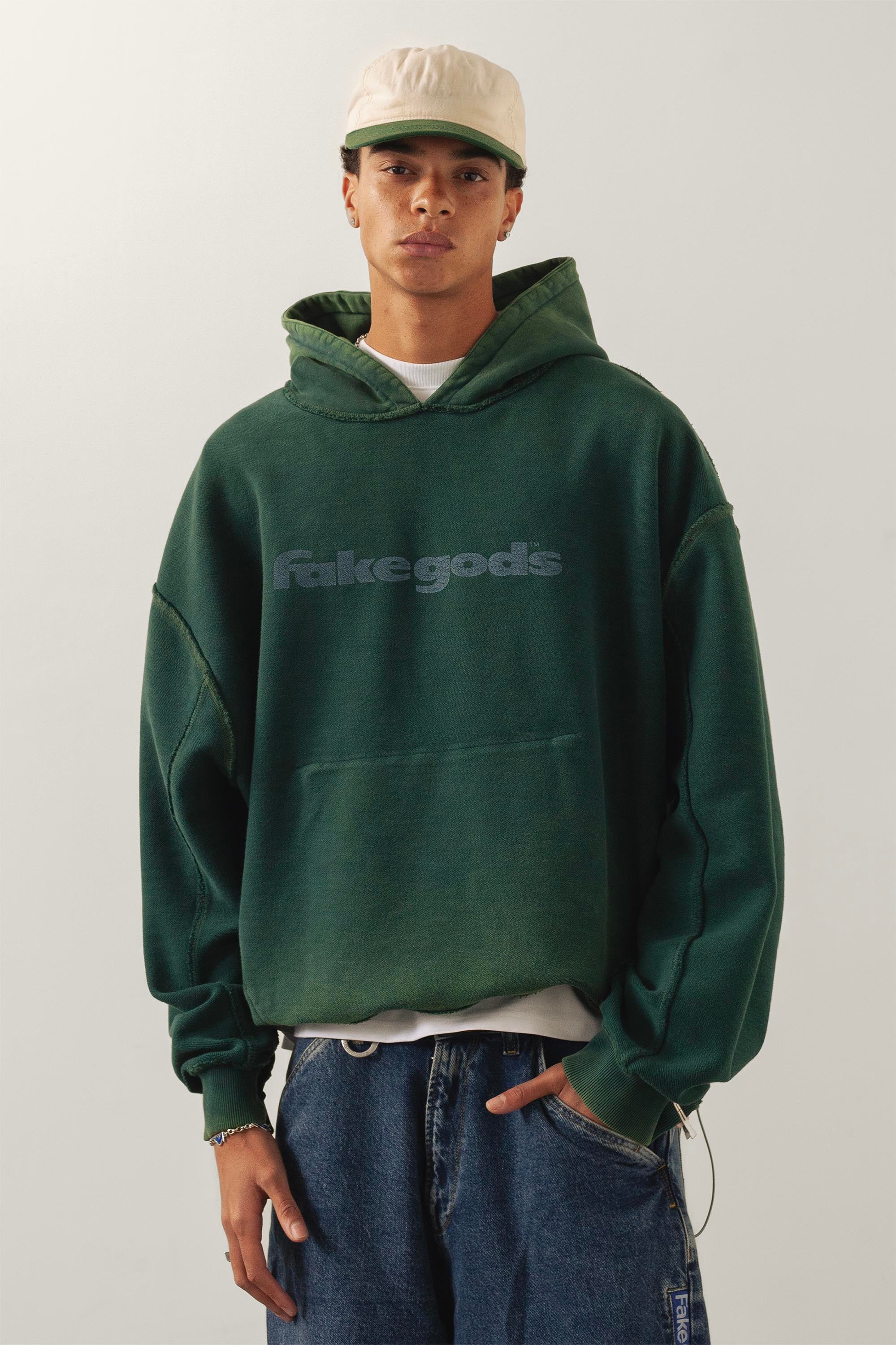 ALTER-EGO REVERSIBLE HOODIE GREEN