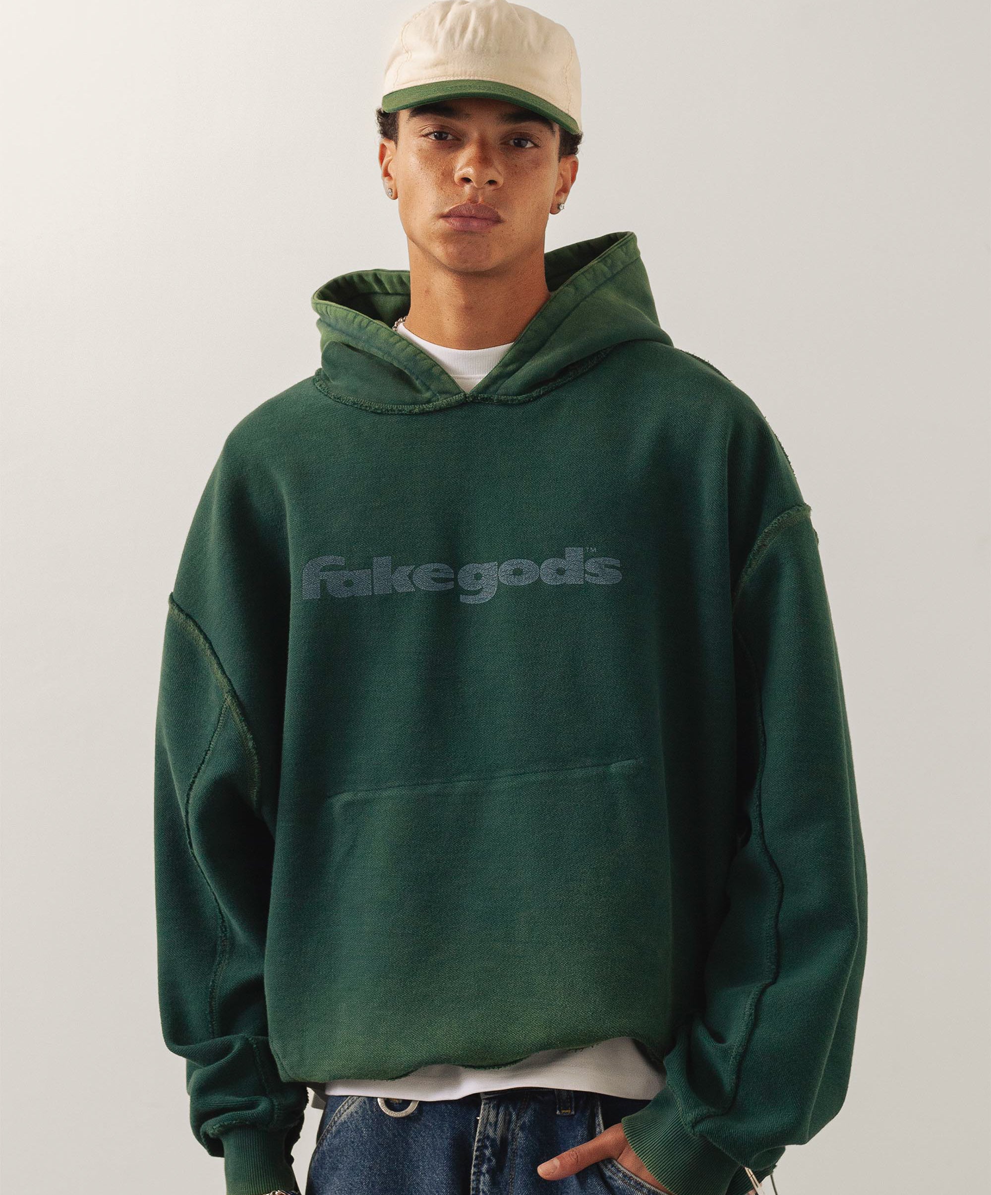 ALTER-EGO REVERSIBLE HOODIE GREEN