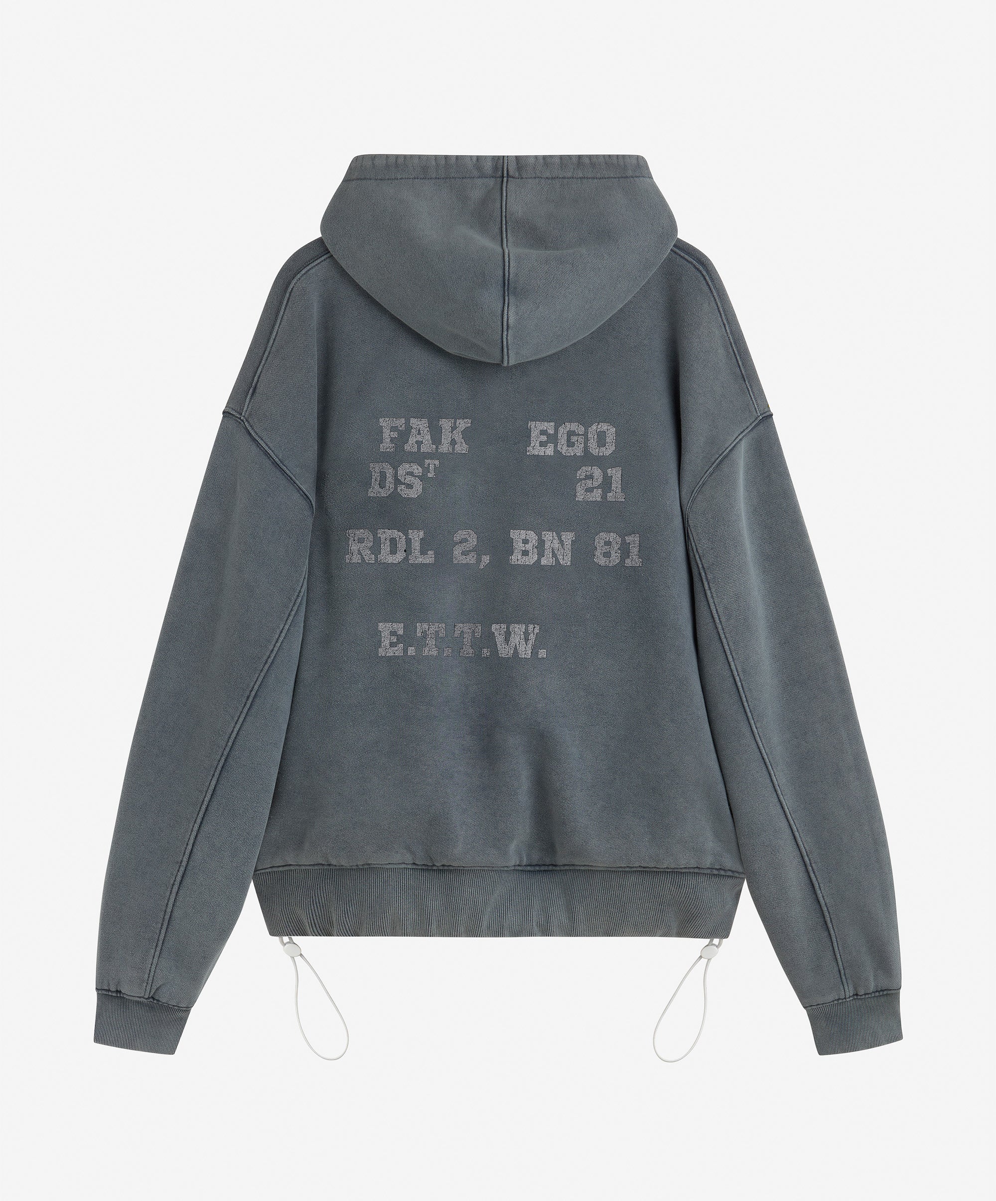 ALTER-EGO REVERSIBLE HOODIE GREY