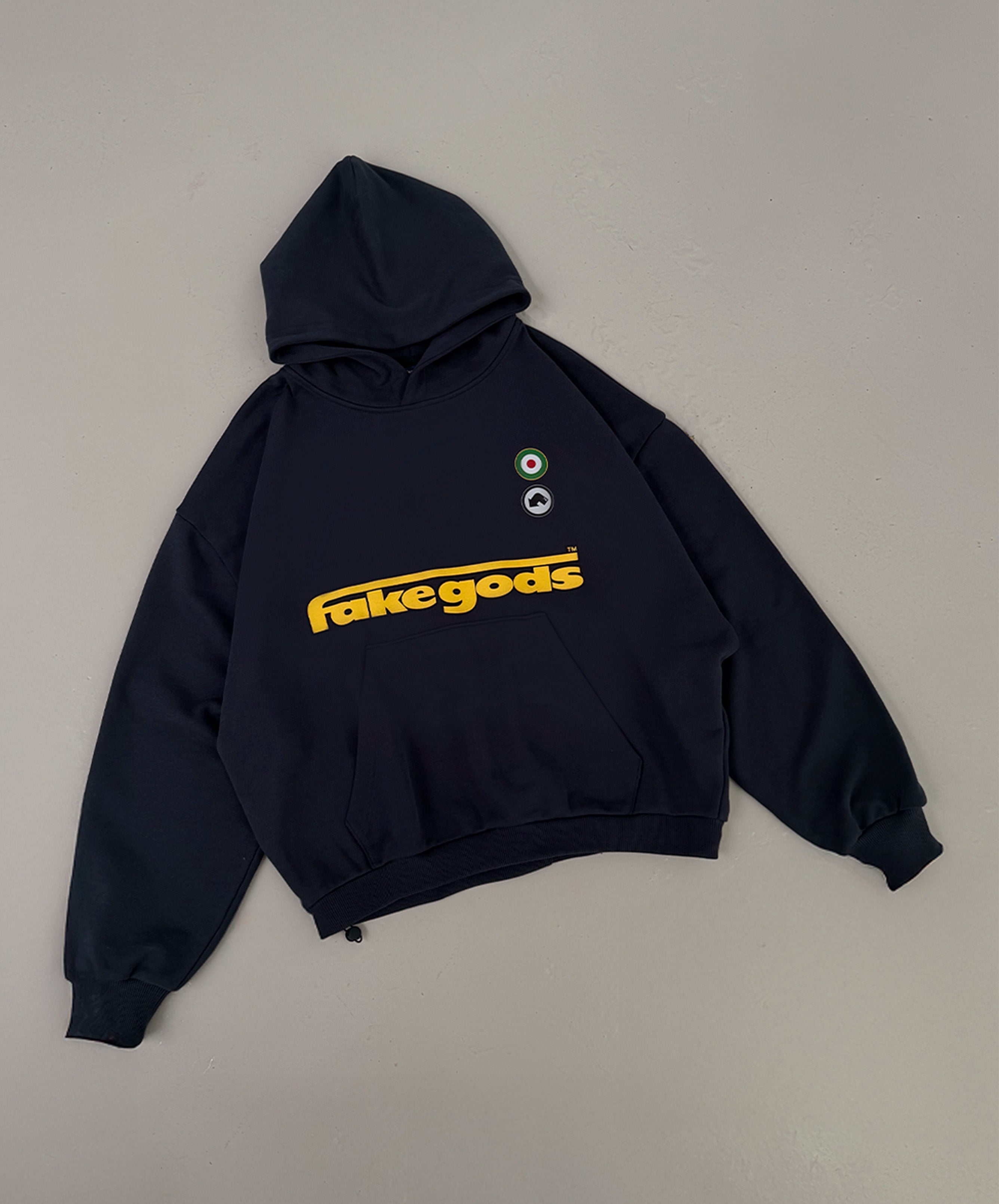 IMPERATORE BOXY HOODIE NAVY