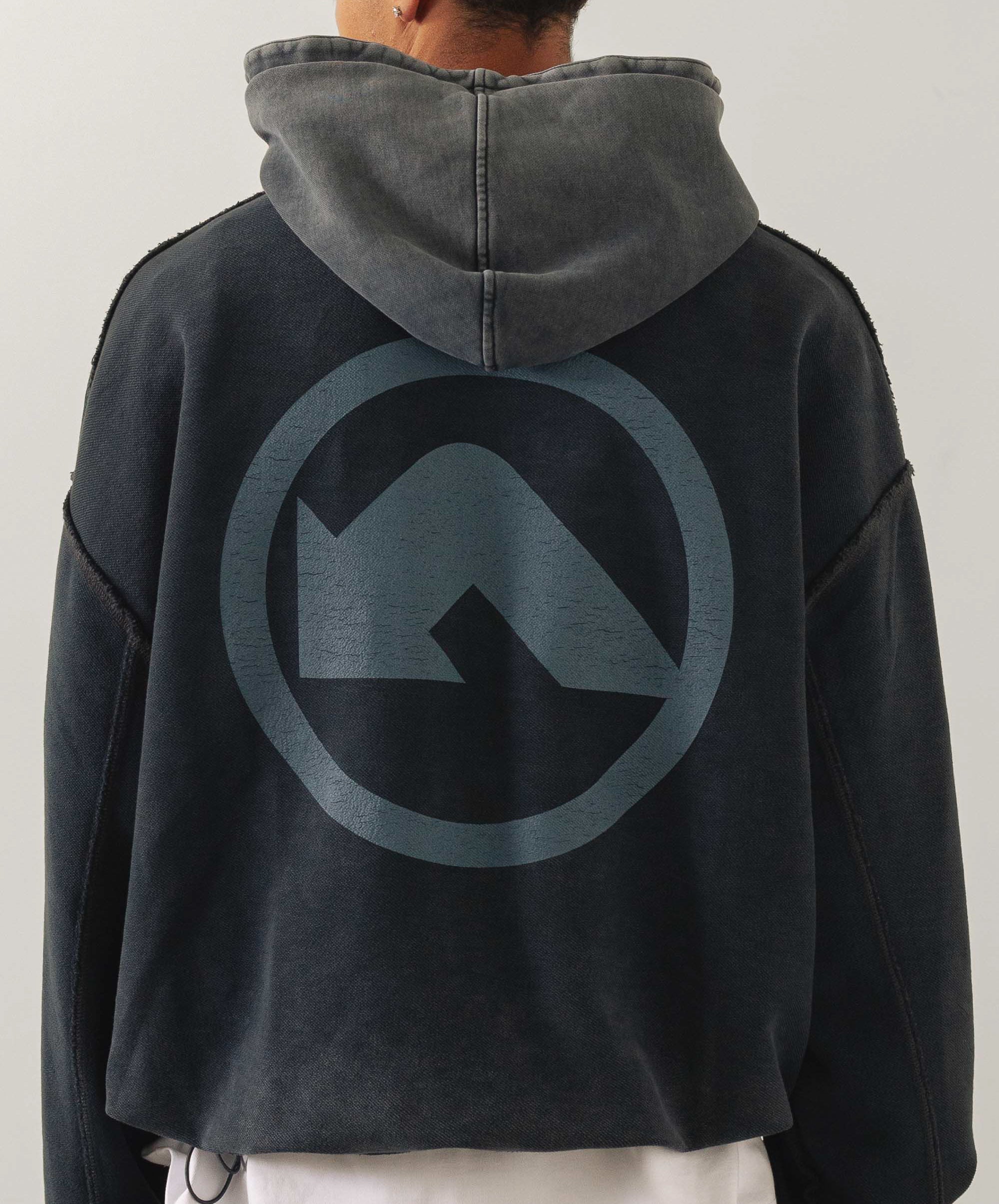 ALTER-EGO REVERSIBLE HOODIE GREY