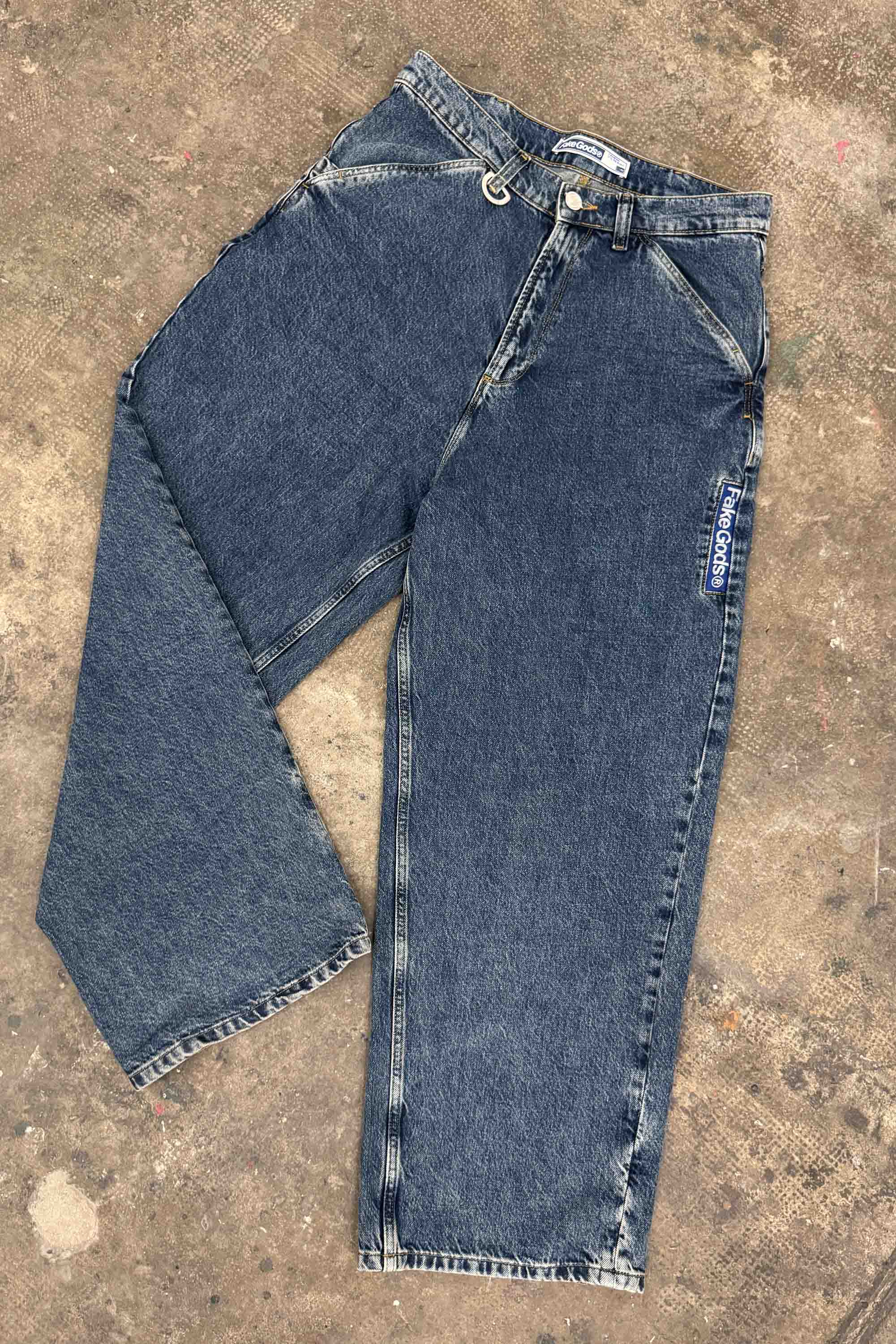 NAUTICAL DENIM JEANS BLUE