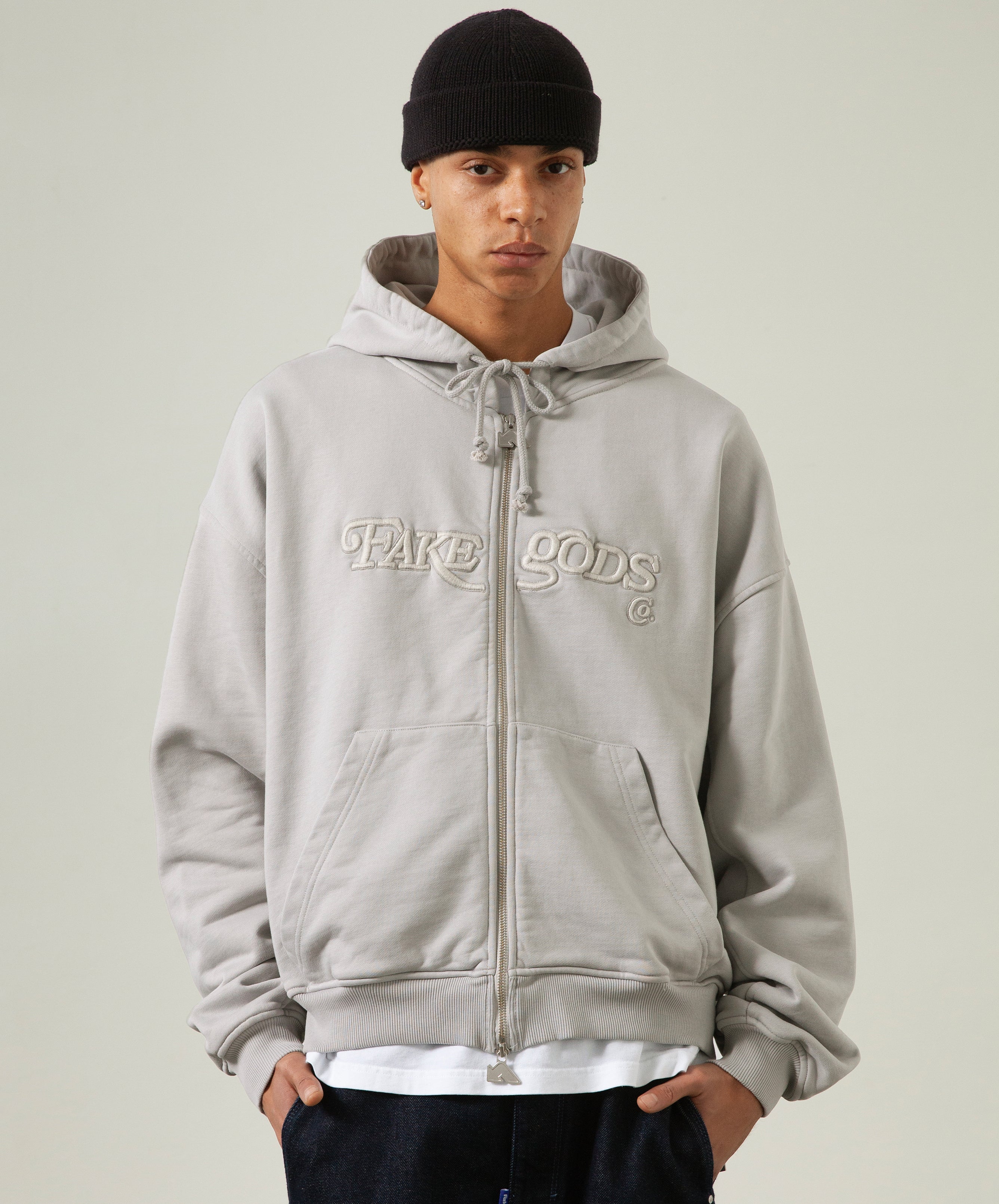 COMMUNITY ZIPPER LIGHT GREY