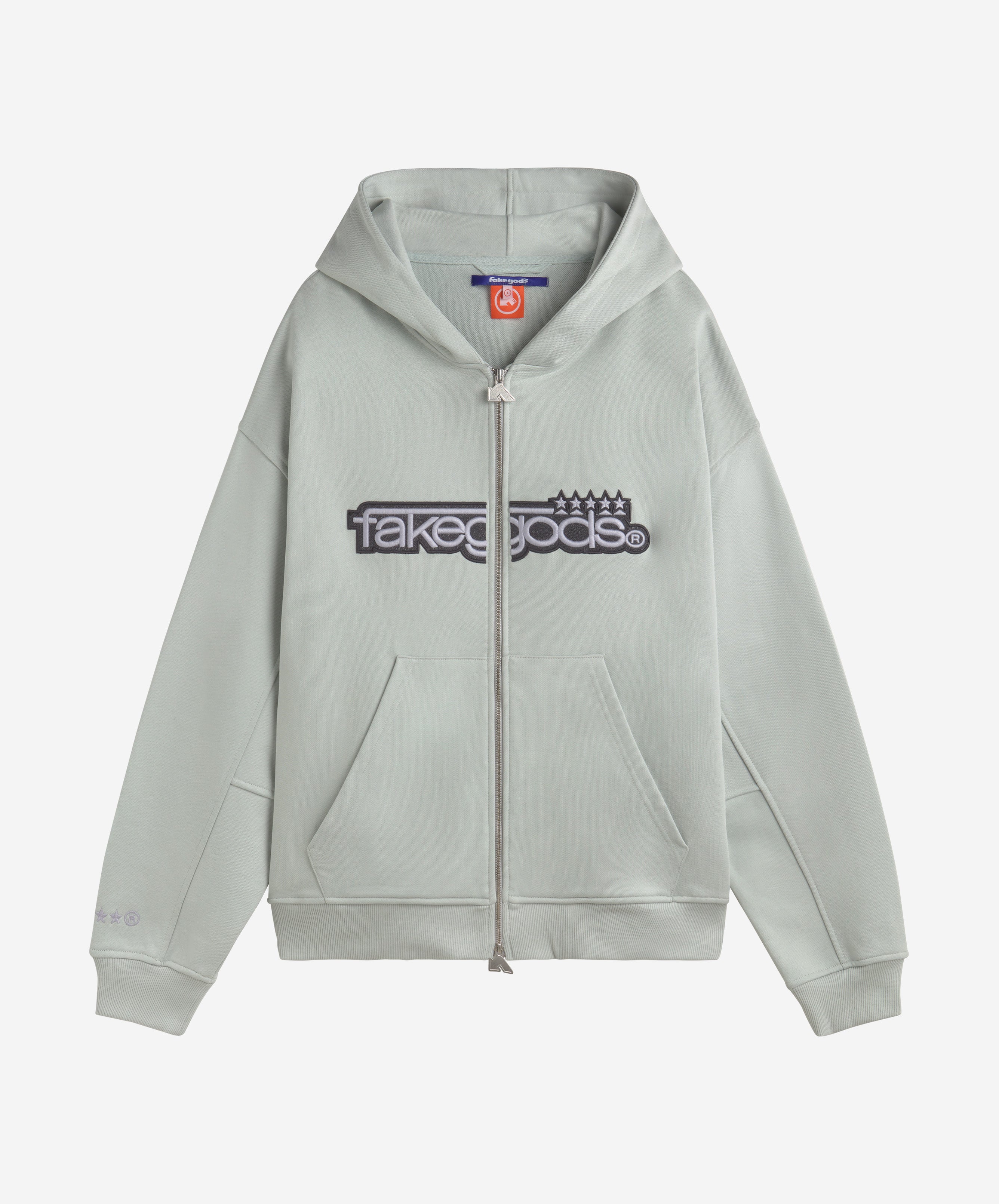 5 STAR ZIPPER LIGHT GREY