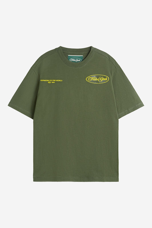 EXPANDING IT TEE MILITARY GREEN