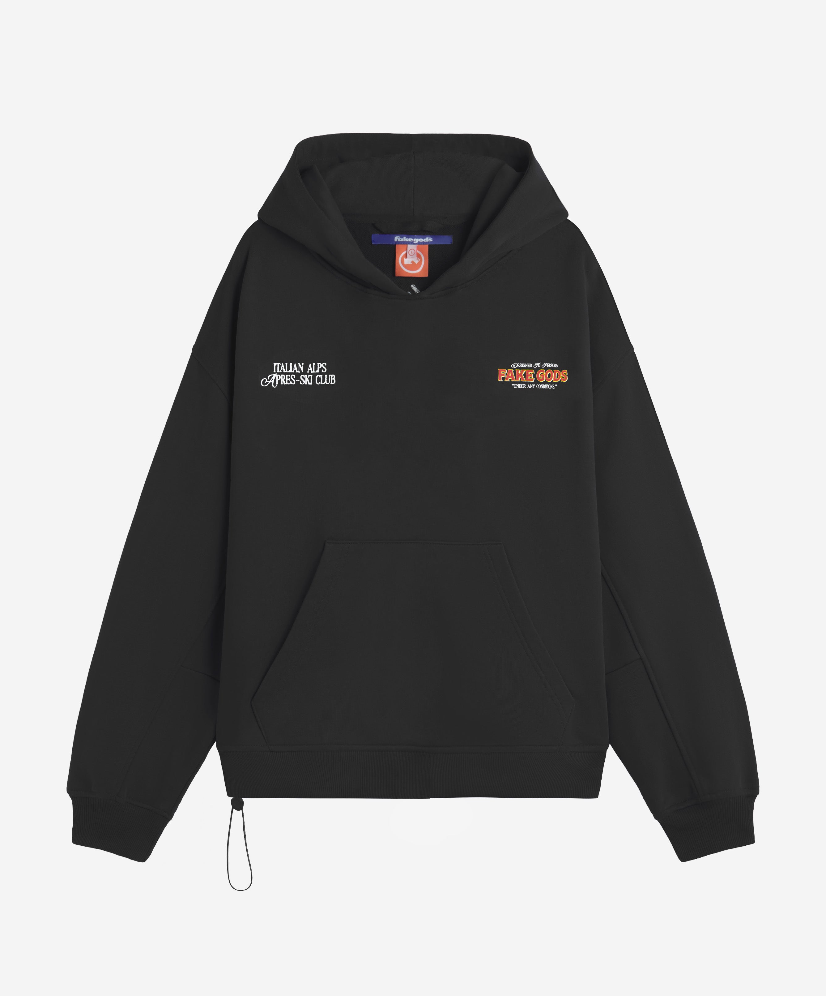 APRÈS SKI HOODIE DARK GREY