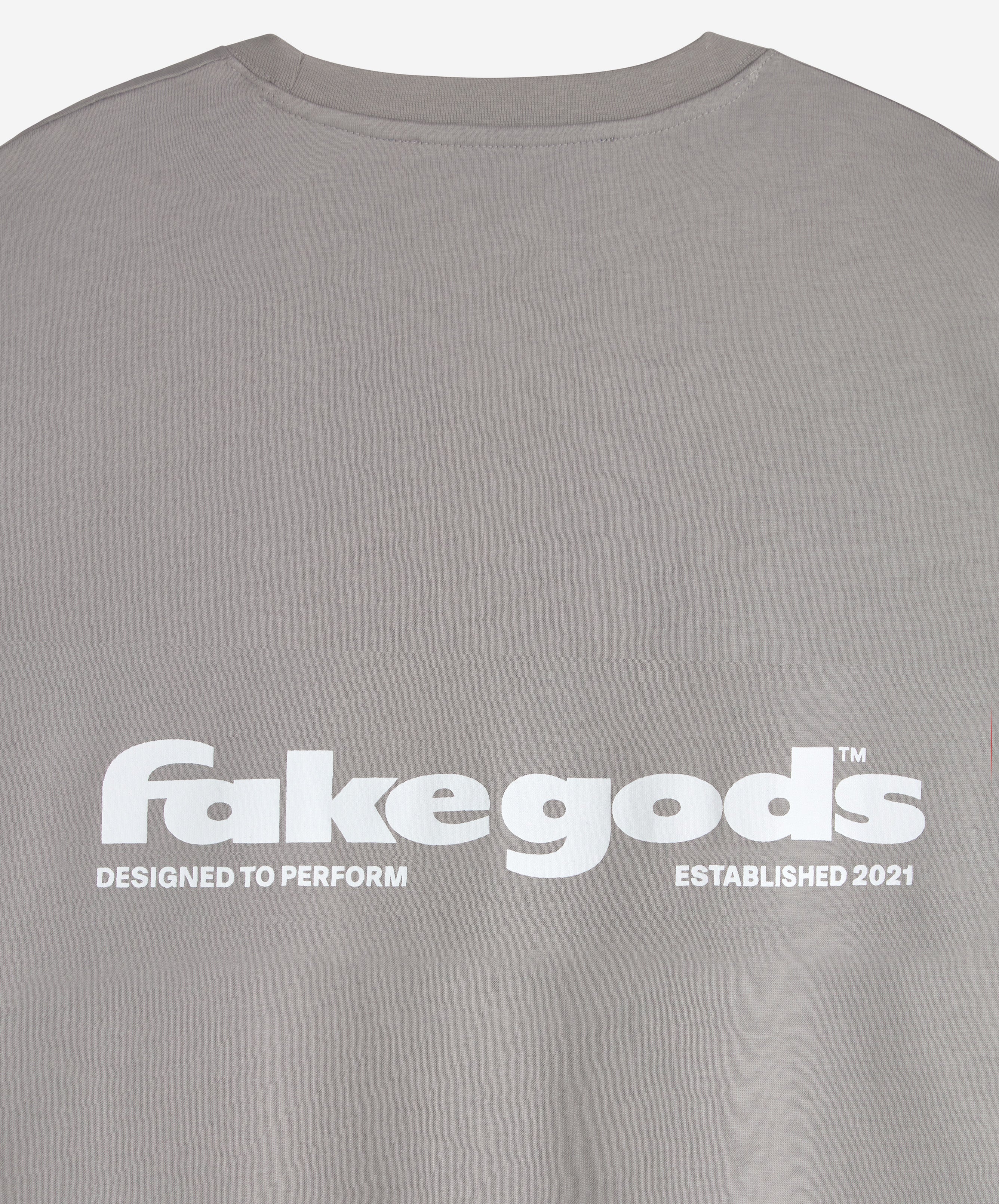 BACK TO BASICS TEE MID GREY
