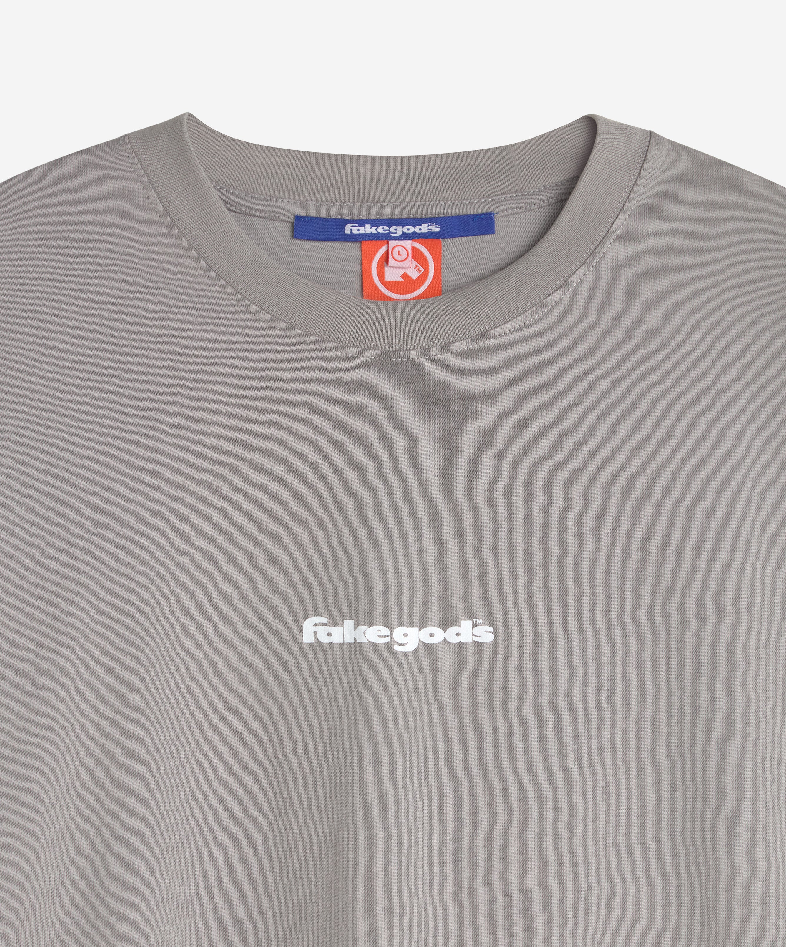 BACK TO BASICS TEE MID GREY