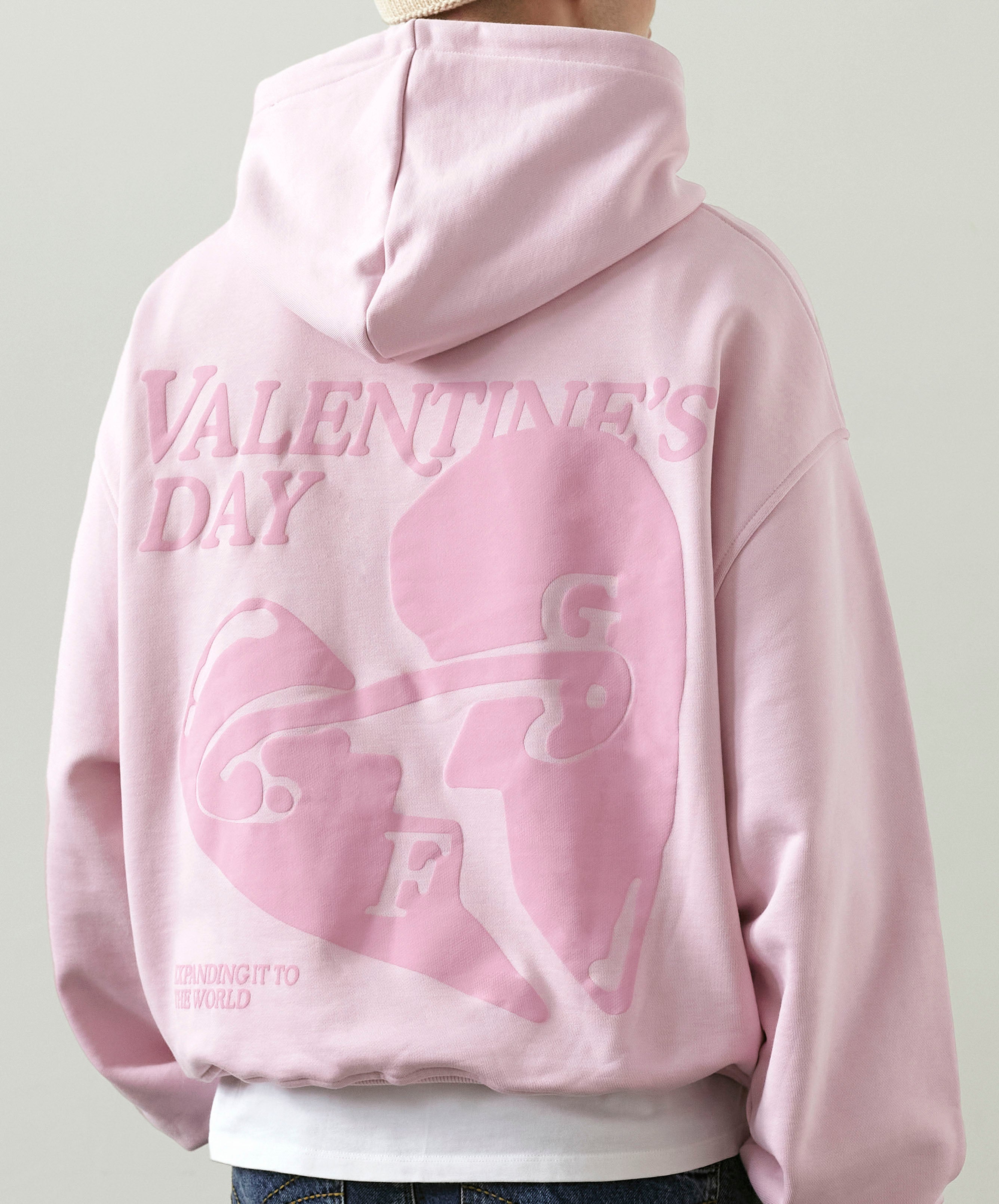 VALENTINE'S HOODIE ROSE