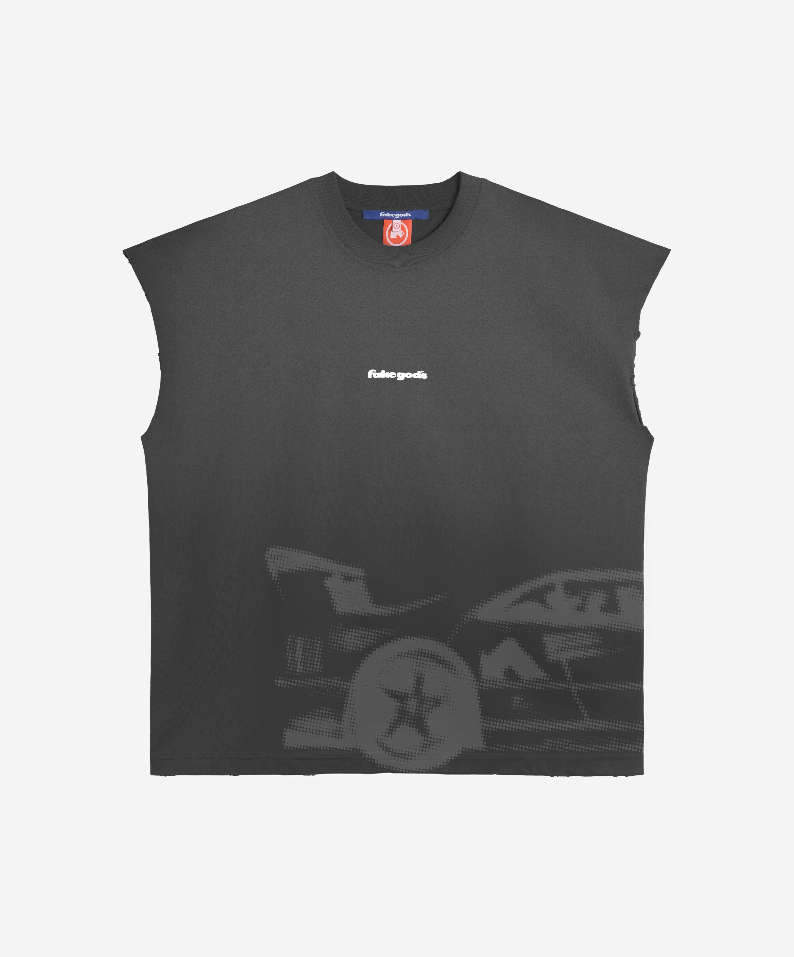GRAND PRIX SUNFADED SLEEVELESS BLACK