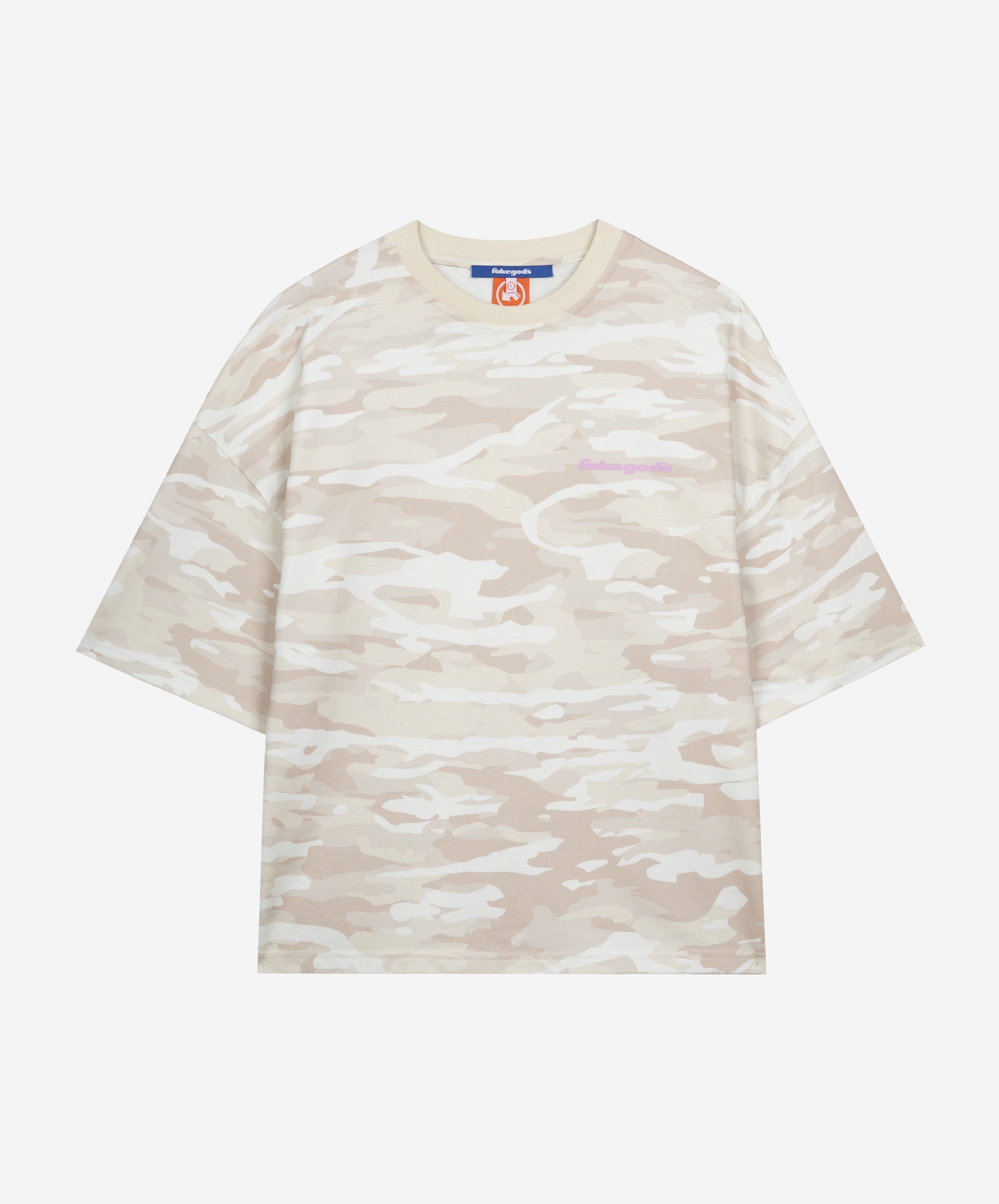 CAMOUFLAGE TEE CREAM