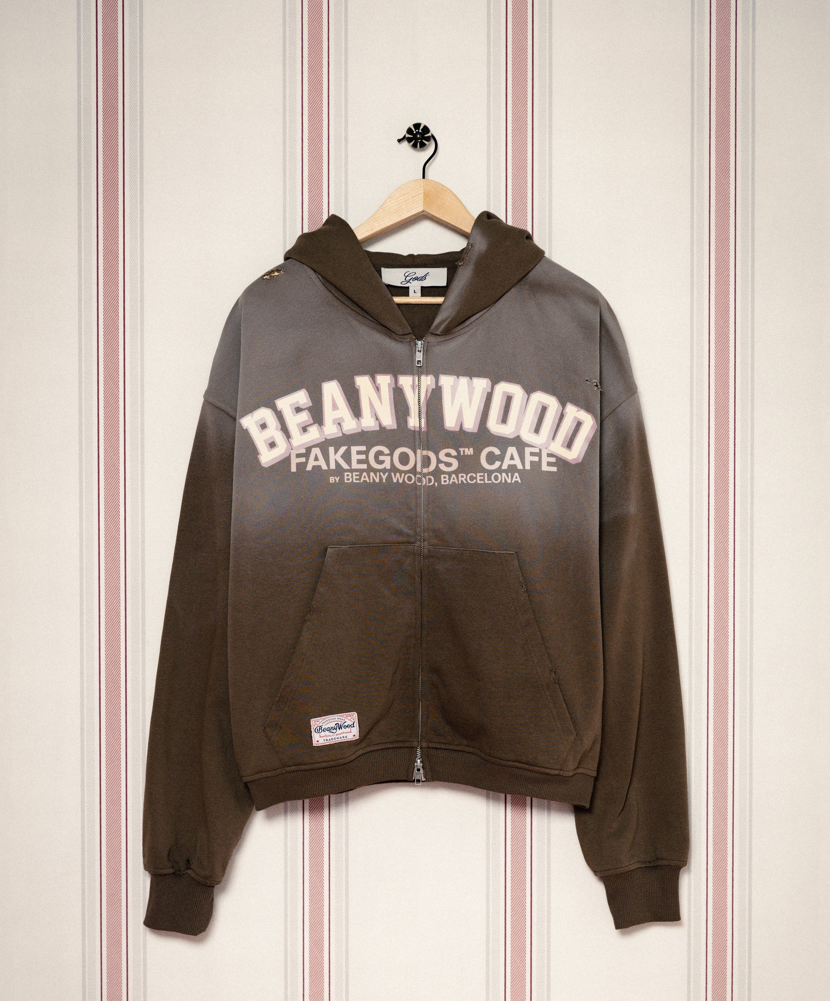 CARAMEL ZIPPER BROWN