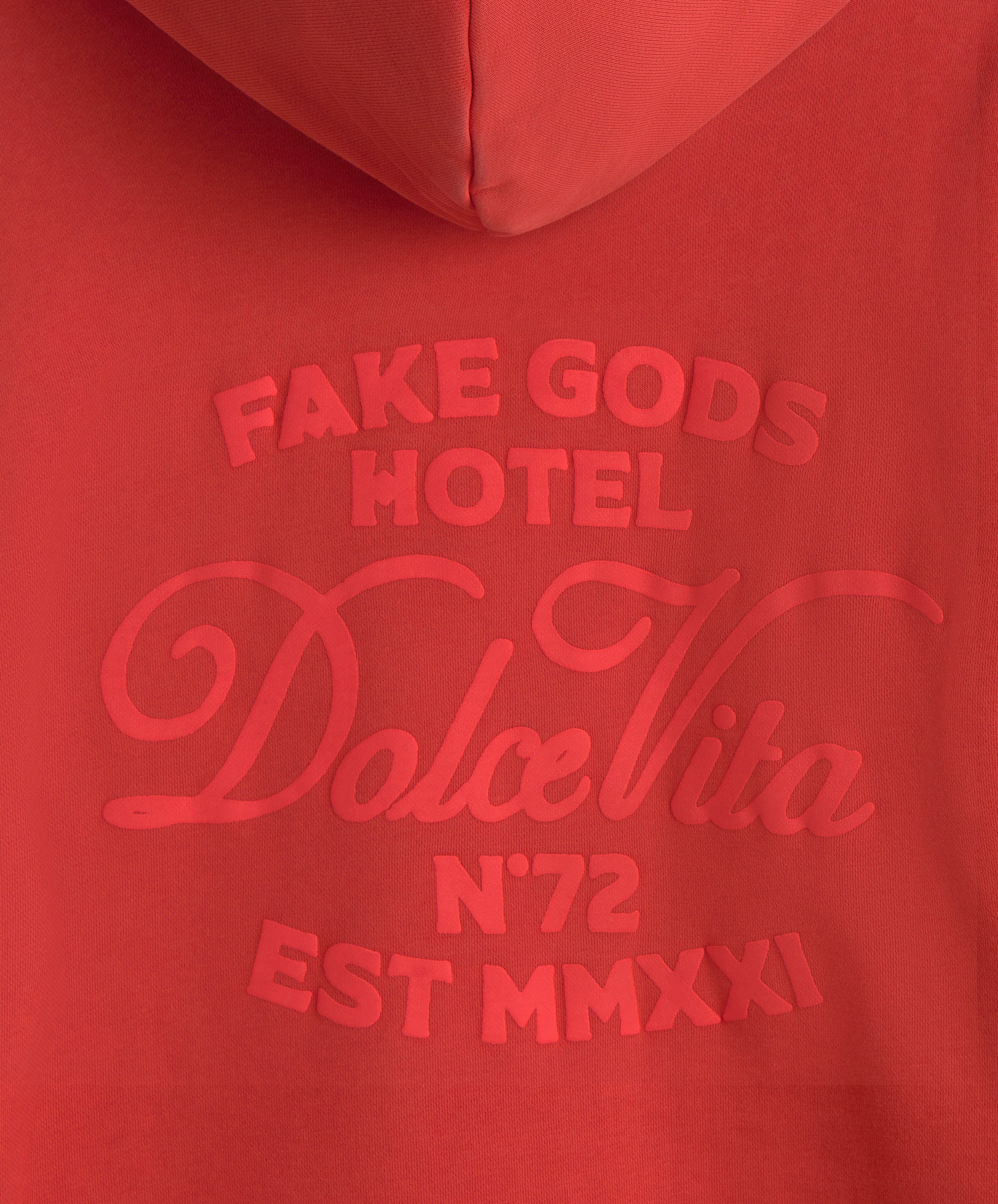 DOLCE VITA HOODIE RED