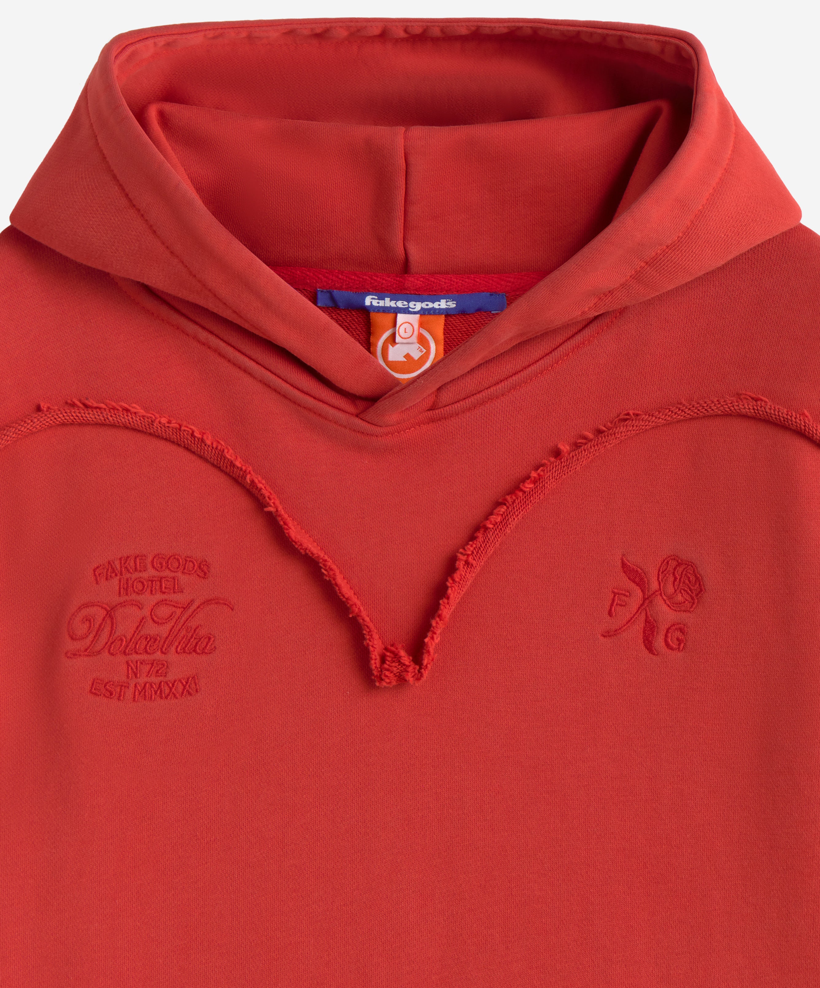 DOLCE VITA HOODIE RED