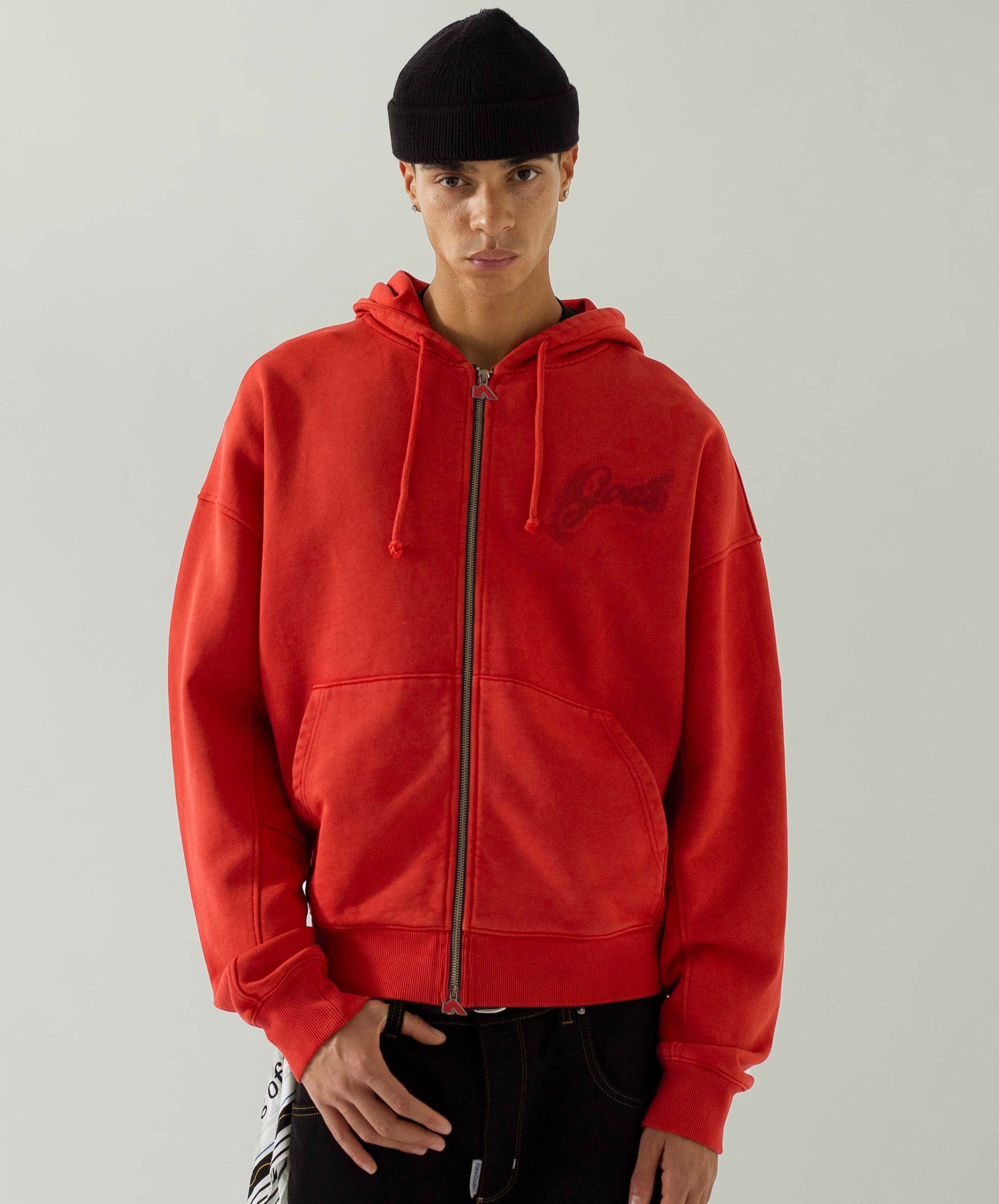 RED PILL ZIPPER HOODIE