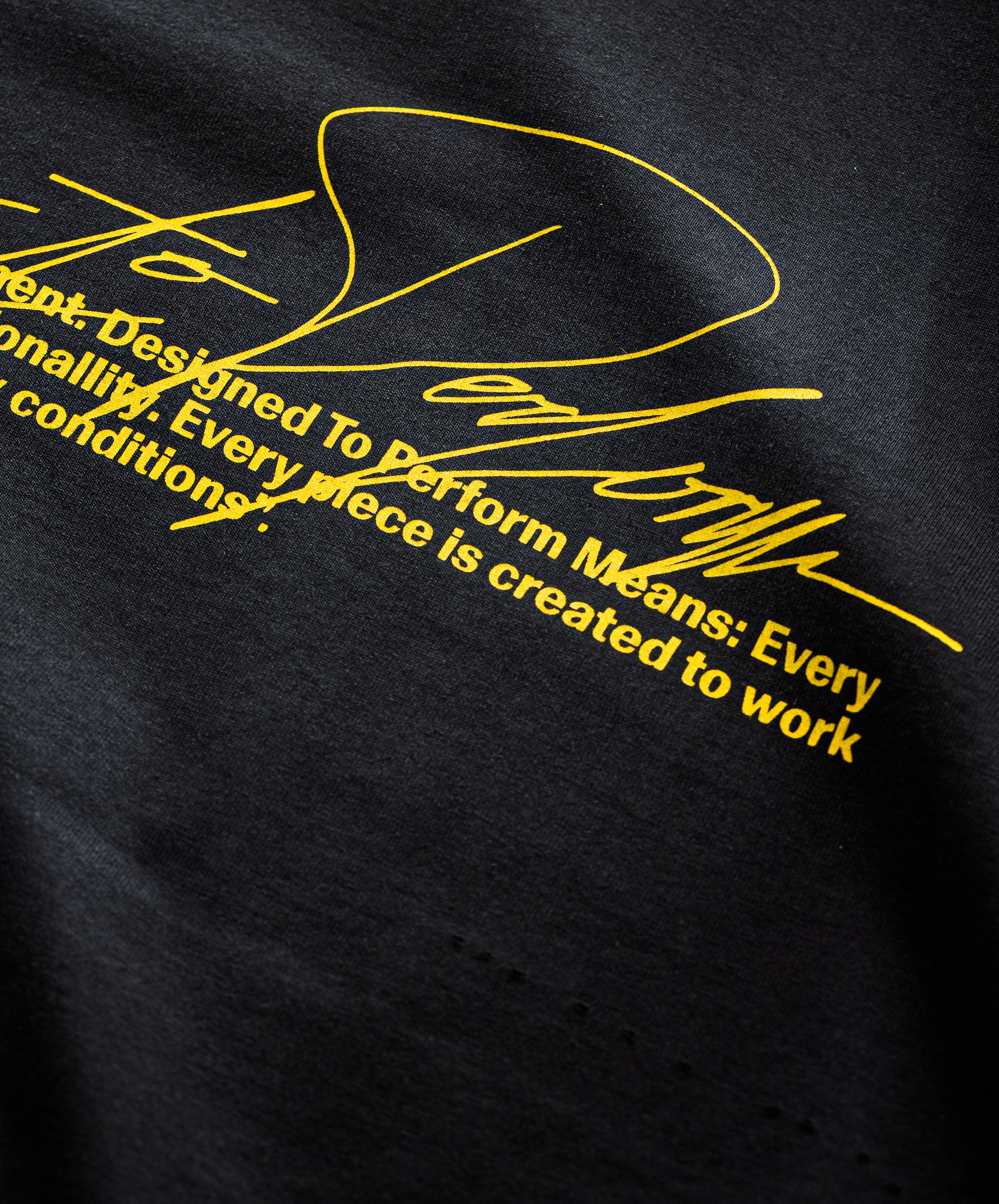 GRAND PRIX SUNFADED TEE BLACK