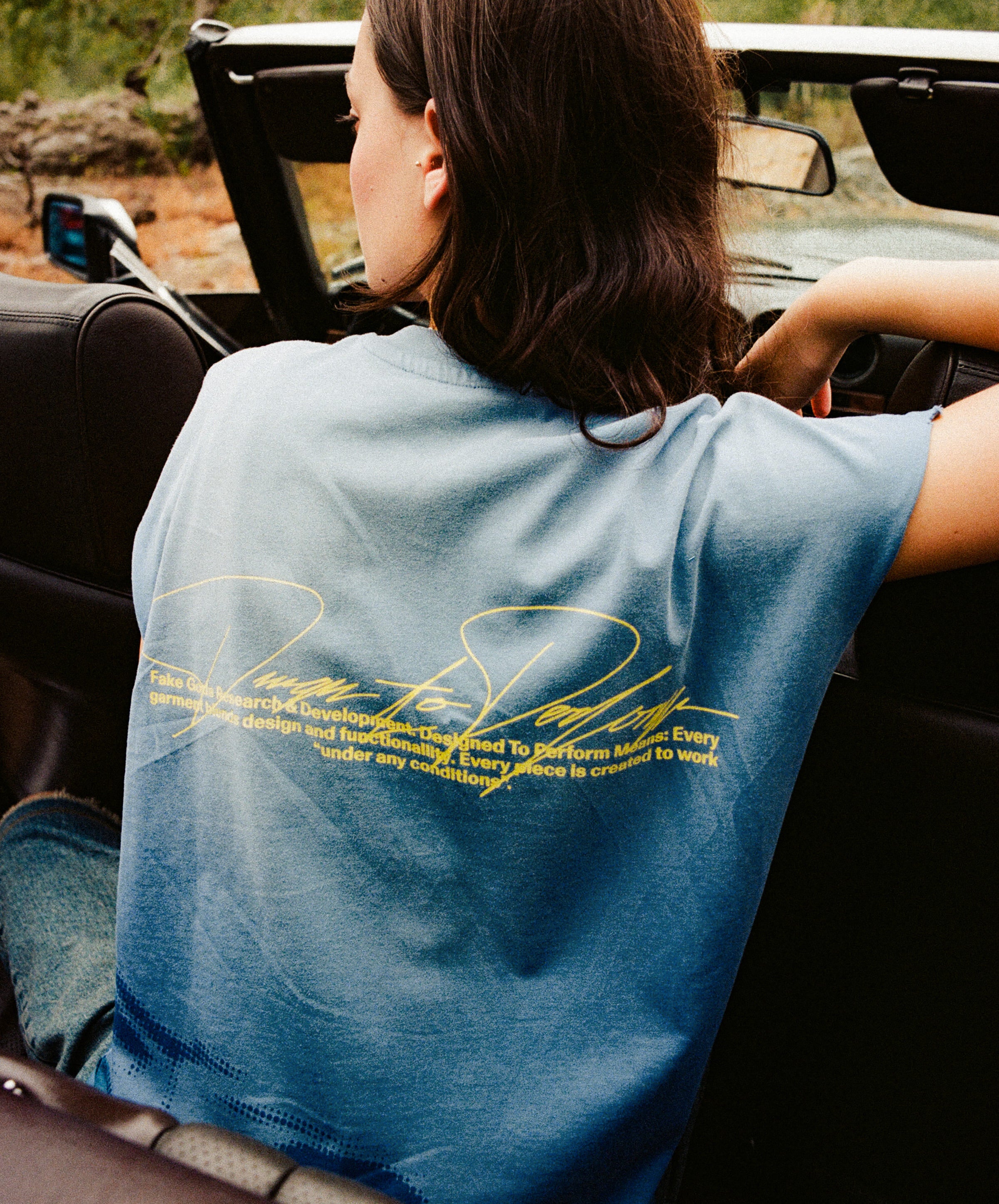 GRAND PRIX SUNFADED SLEEVELESS NAVY