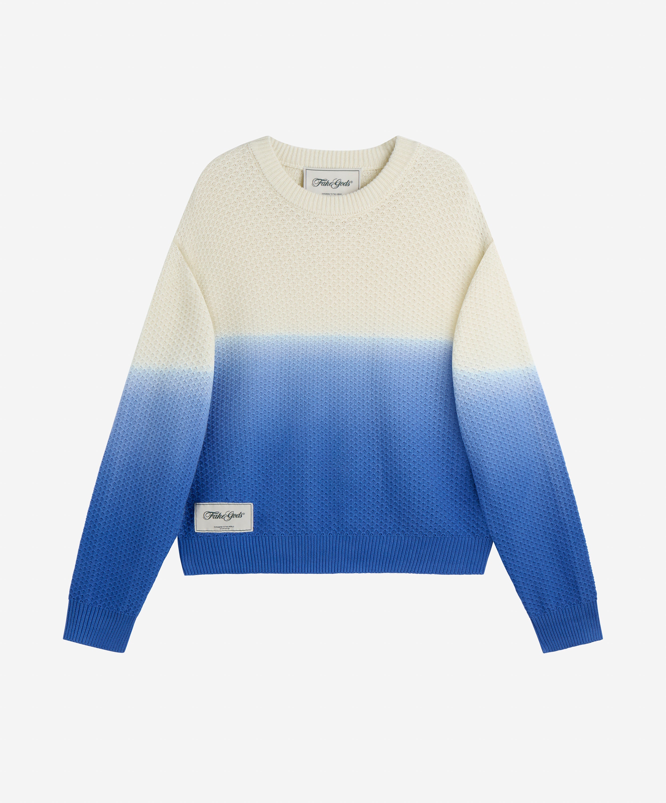 SKYLINE SWEATER WHITE BLUE