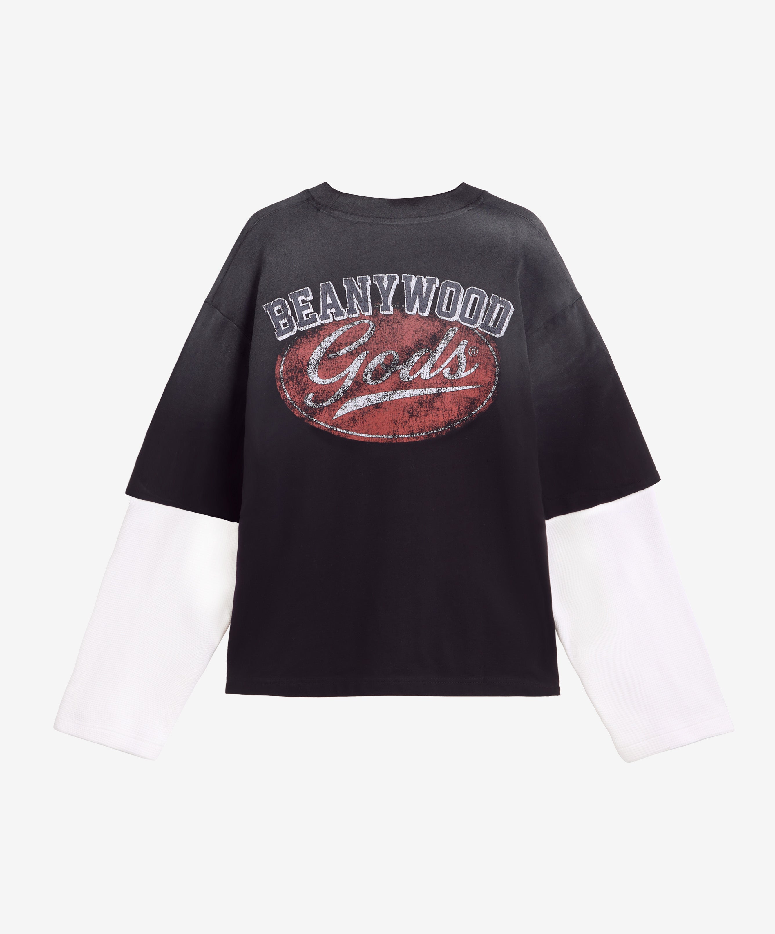LAYERED TEE DARK GREY