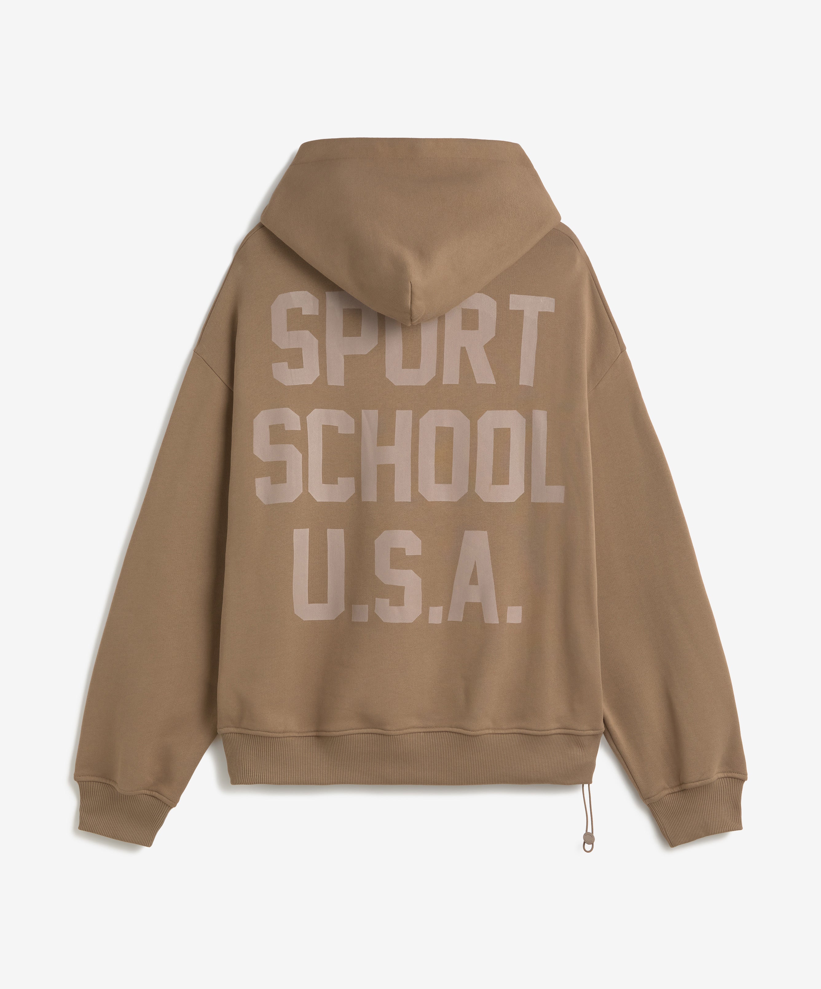 FG SCHOOL USA HOODIE BROWN
