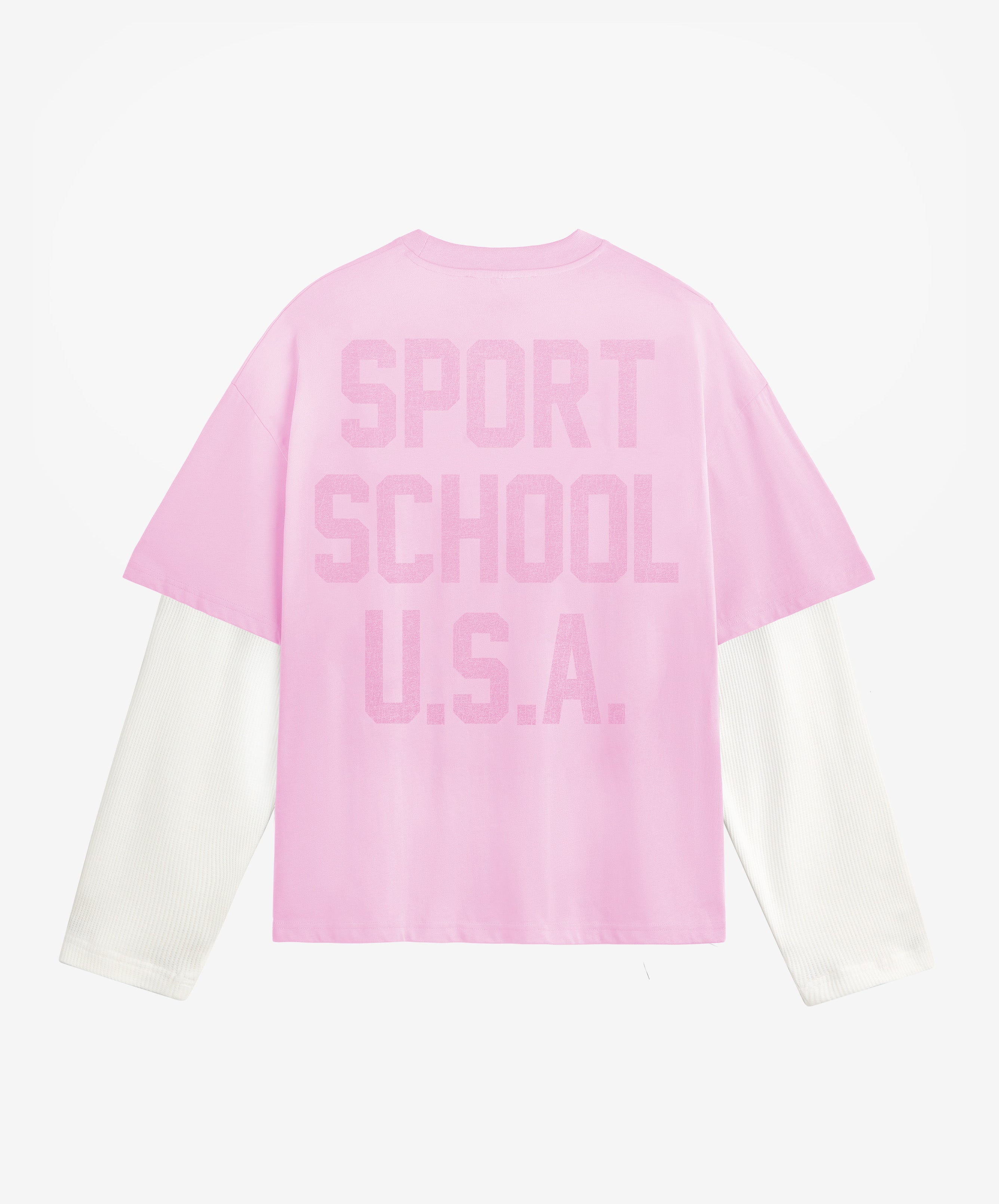 SPORTS SCHOOL USA LONGSLEEVE ROSE