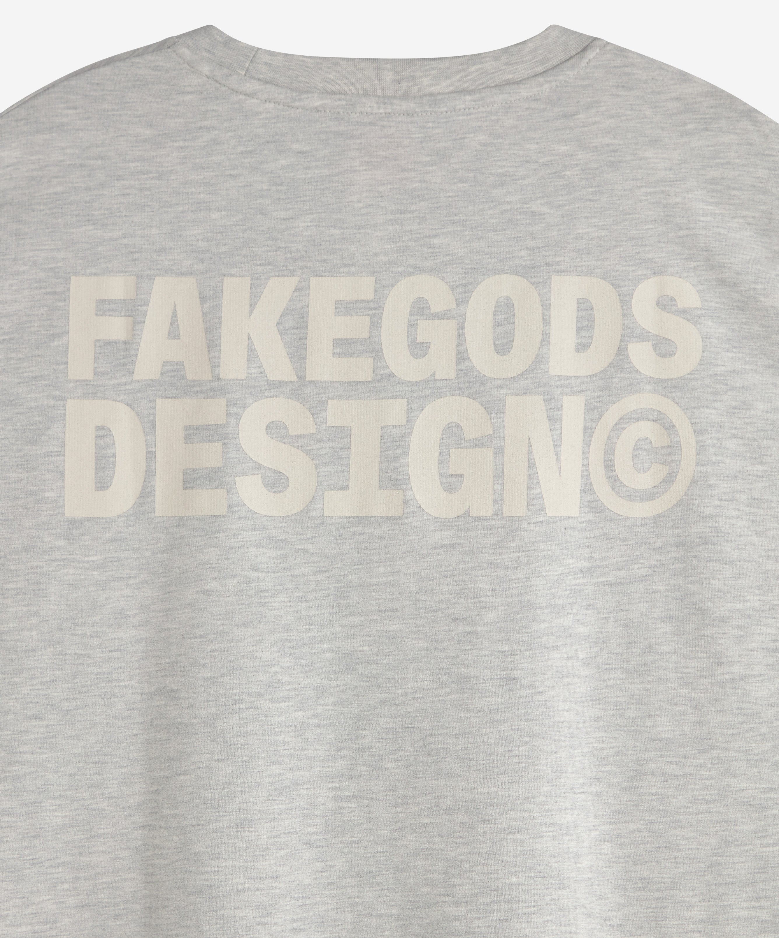 FG DESIGN TEE GREY MELANGE