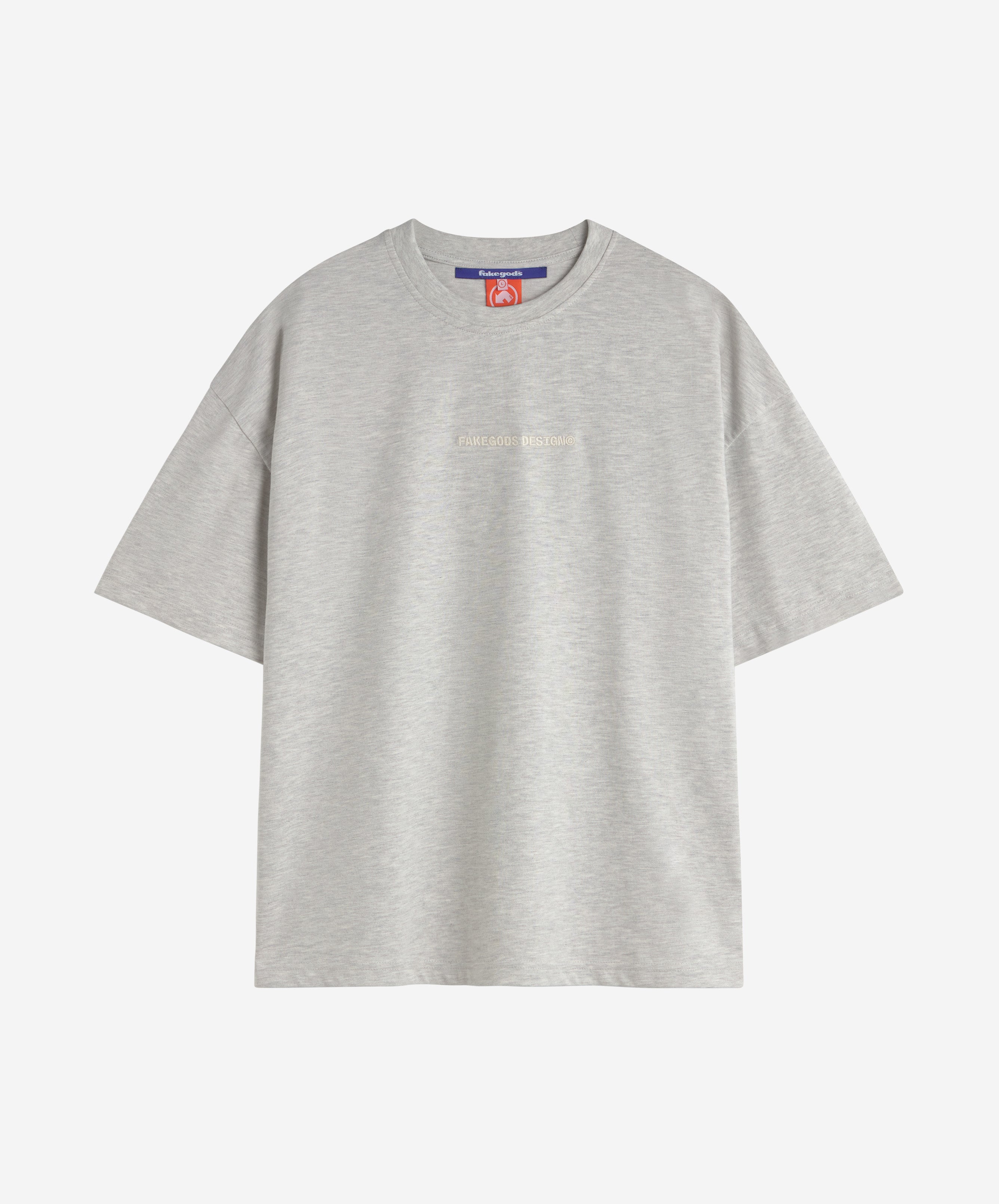 FG DESIGN TEE GREY MELANGE