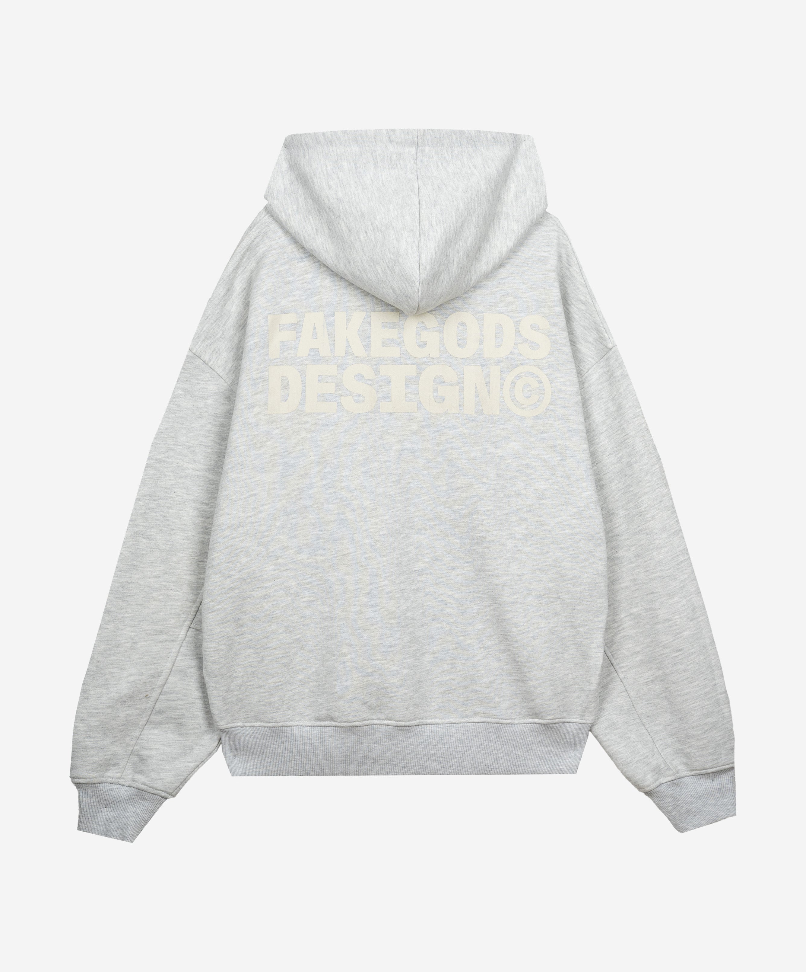 FG DESIGN ZIPPER GREY MELANGE