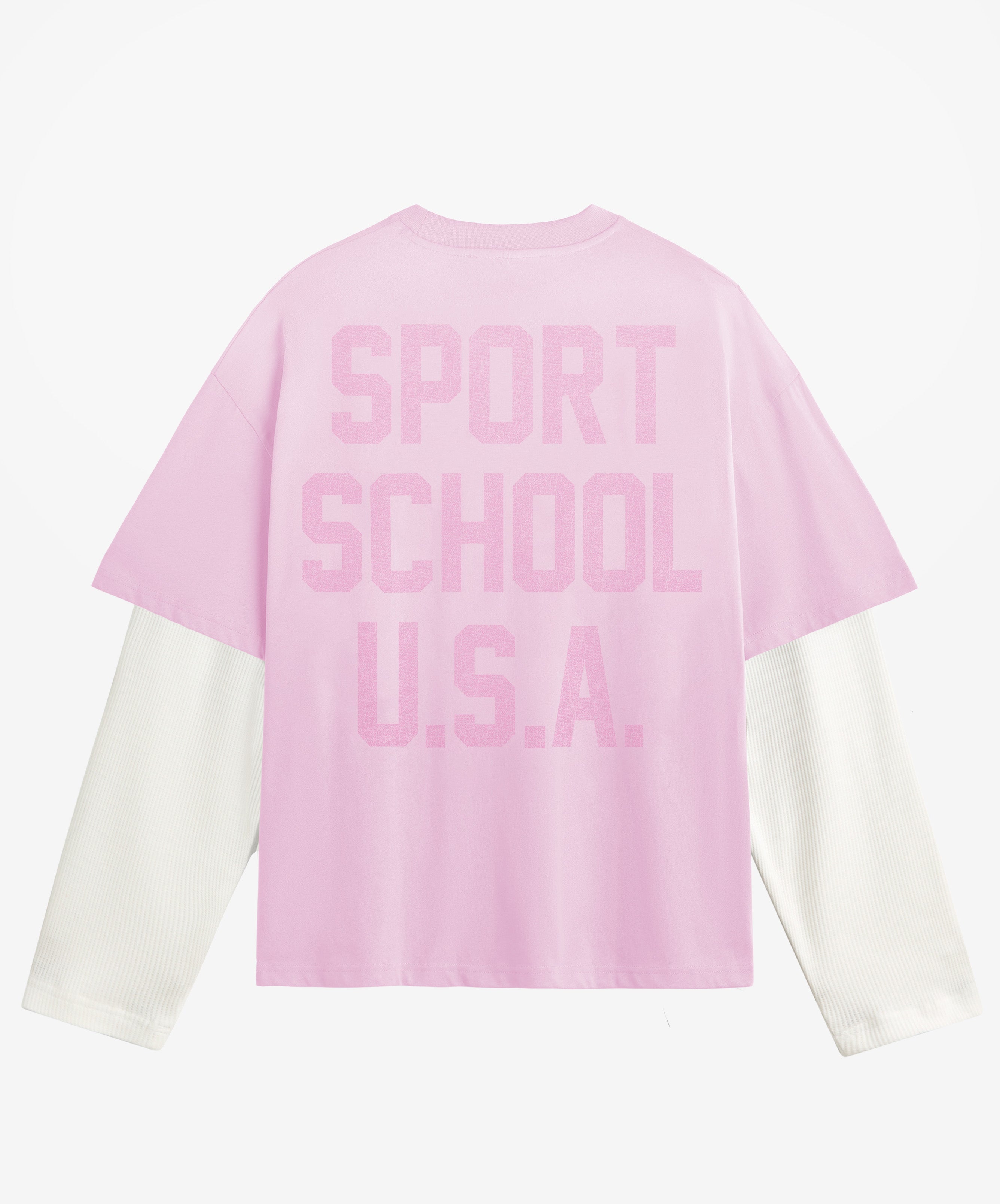 SPORTS SCHOOL USA LONGSLEEVE ROSE