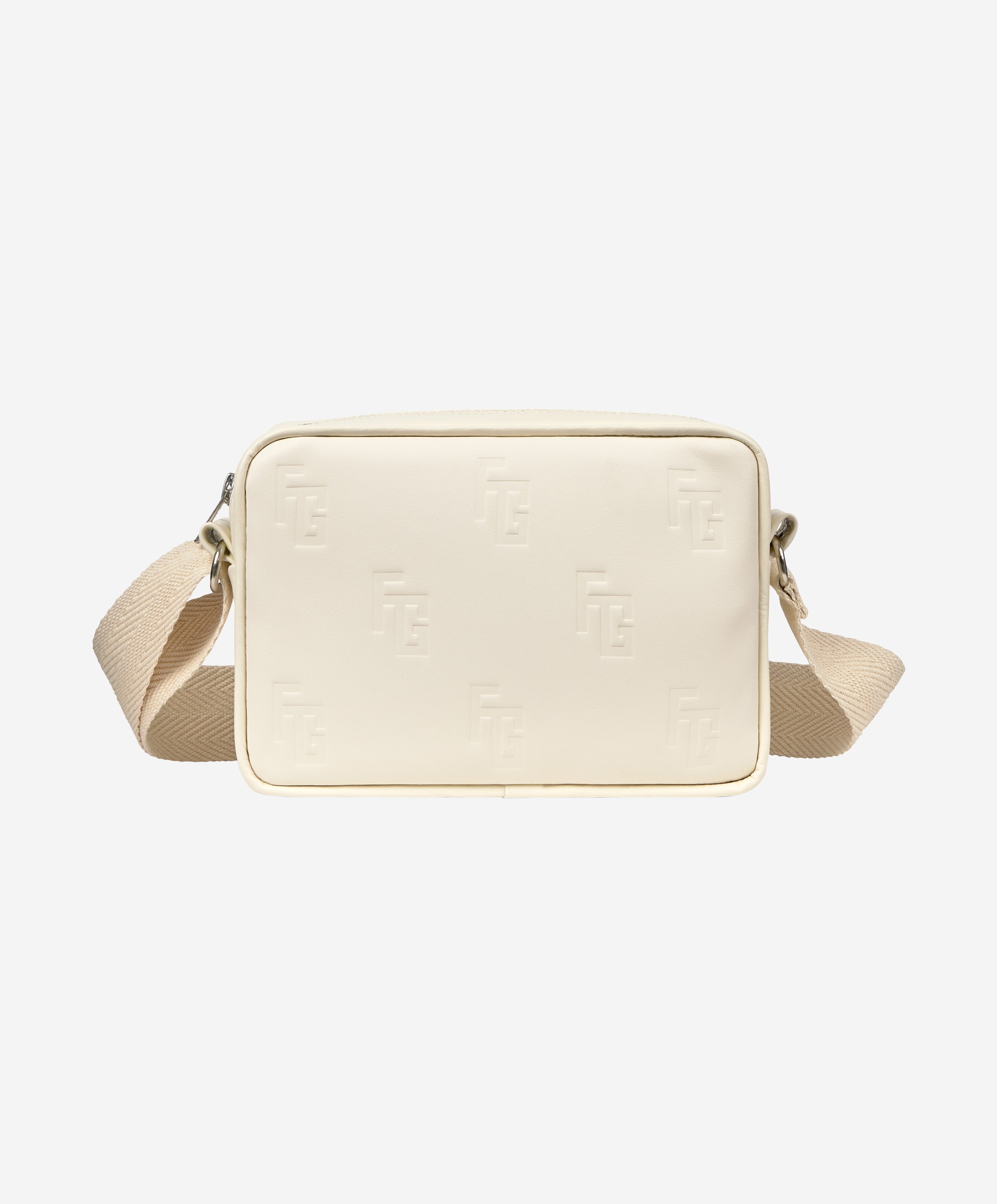 Premium Leather Bag Cream