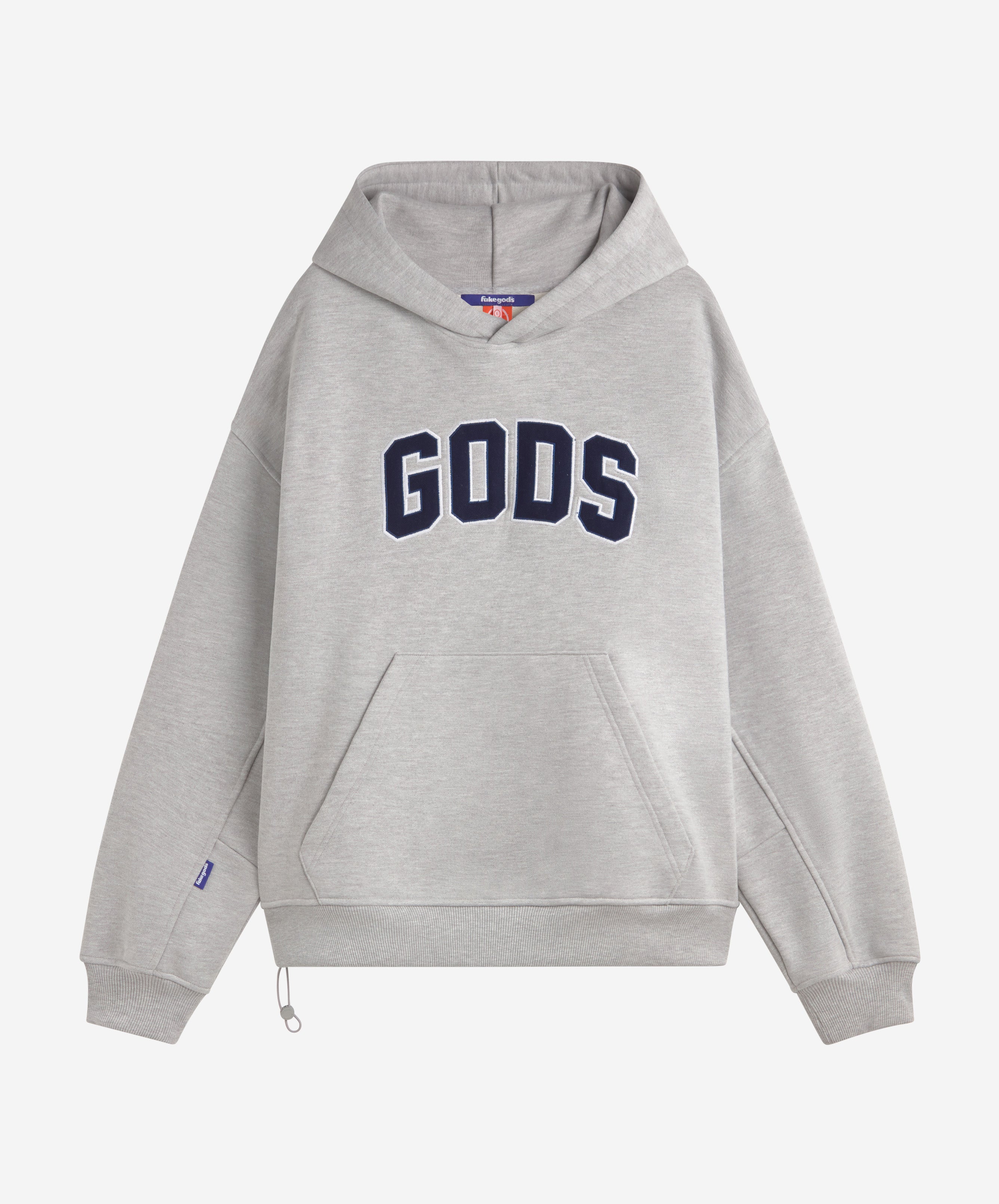 GODS HOODIE GREY MELANGE