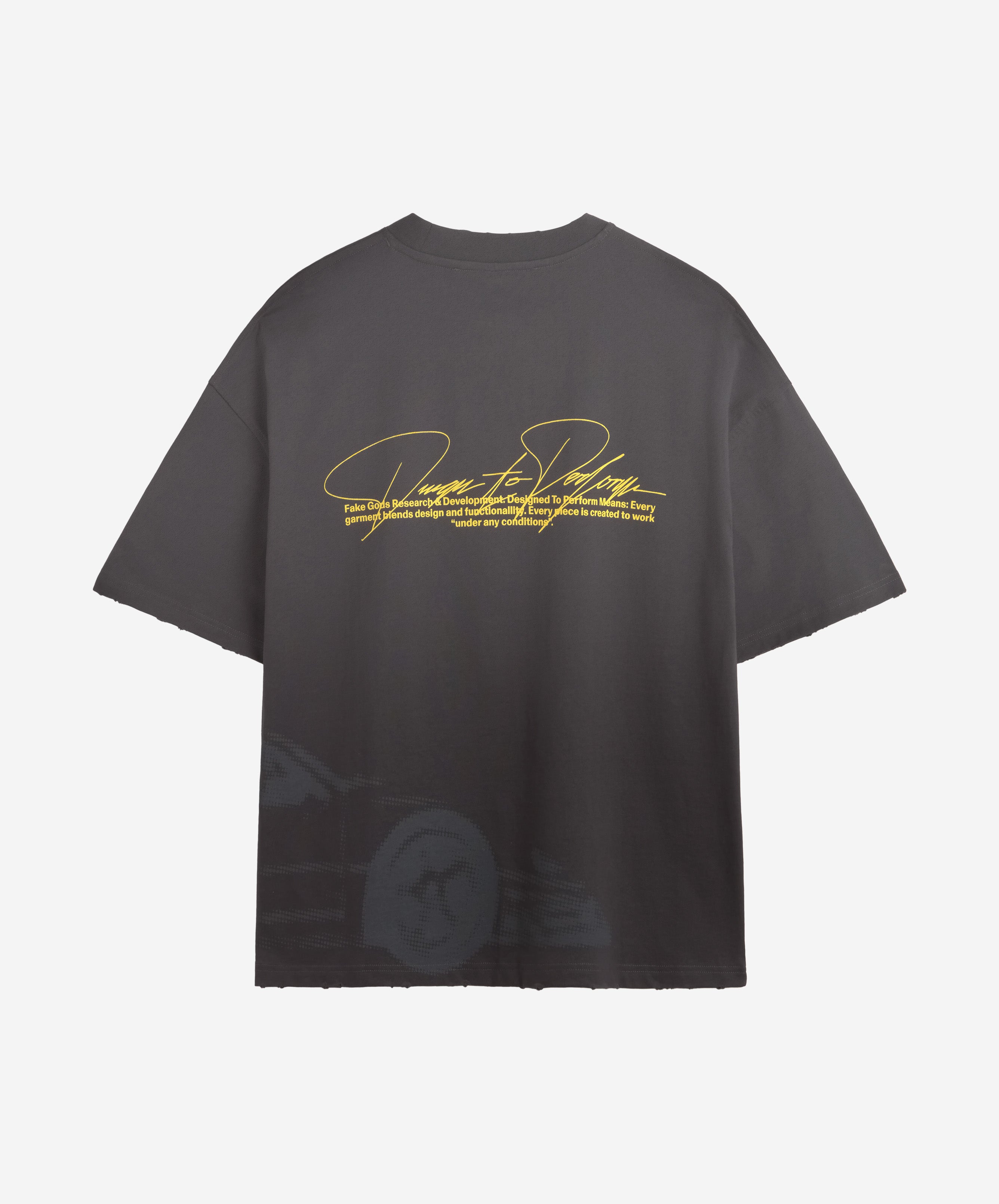 GRAND PRIX SUNFADED TEE BLACK