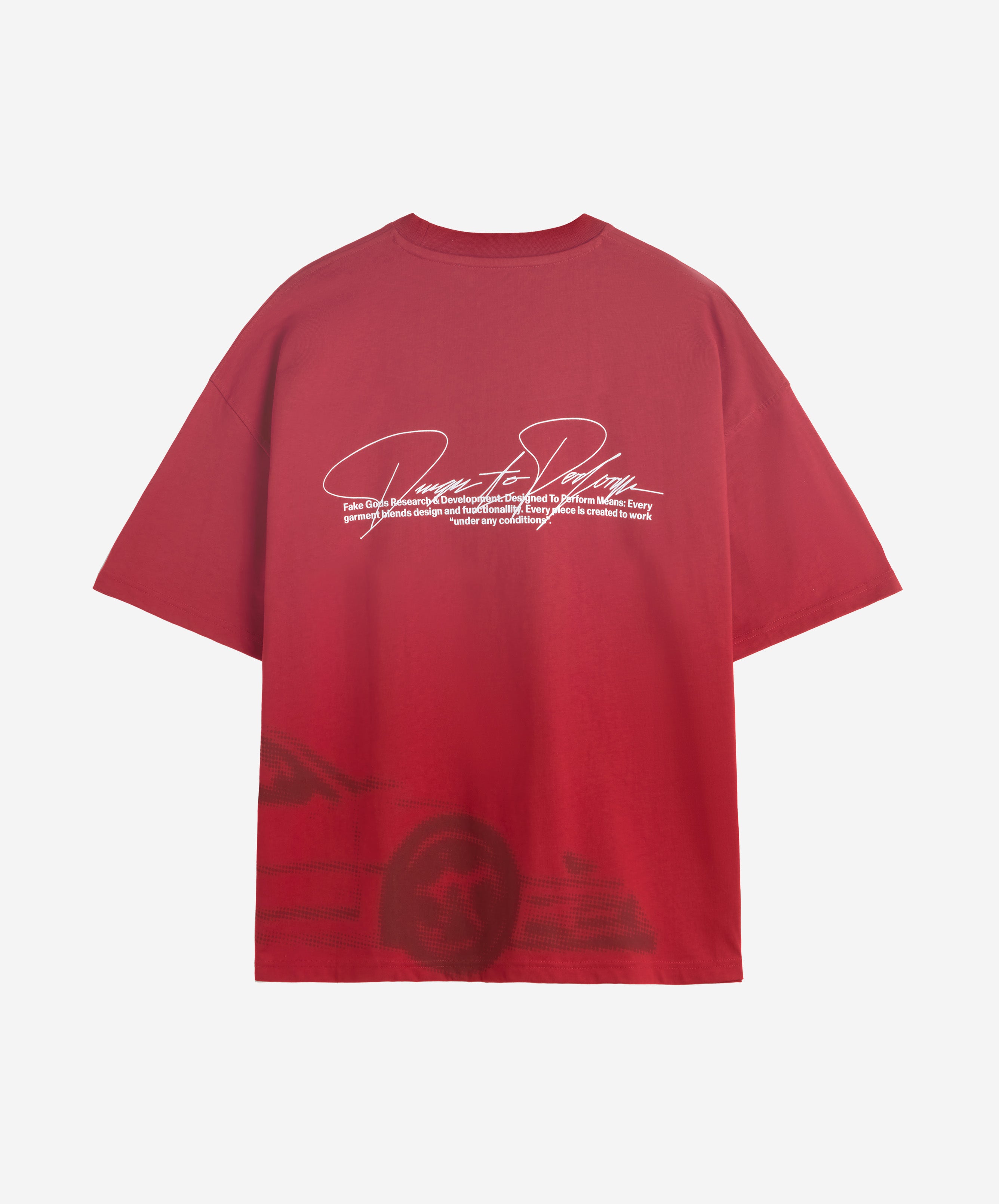 GRAND PRIX SUNFADED TEE RED