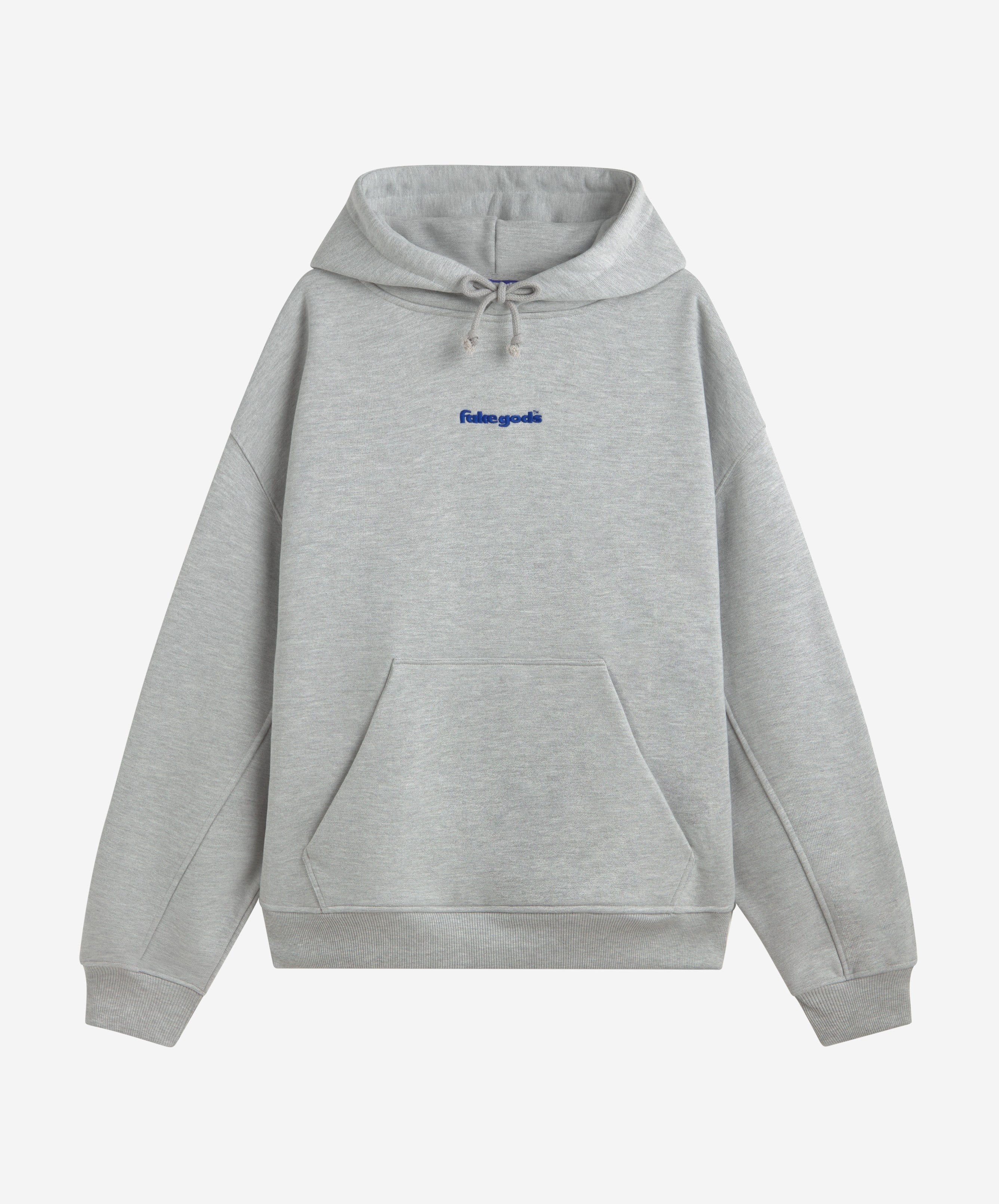 ESSENTIAL HOODIE GREY MELANGE