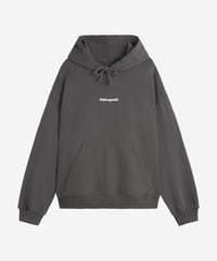 BACK TO BASICS HOODIE DARK GREY