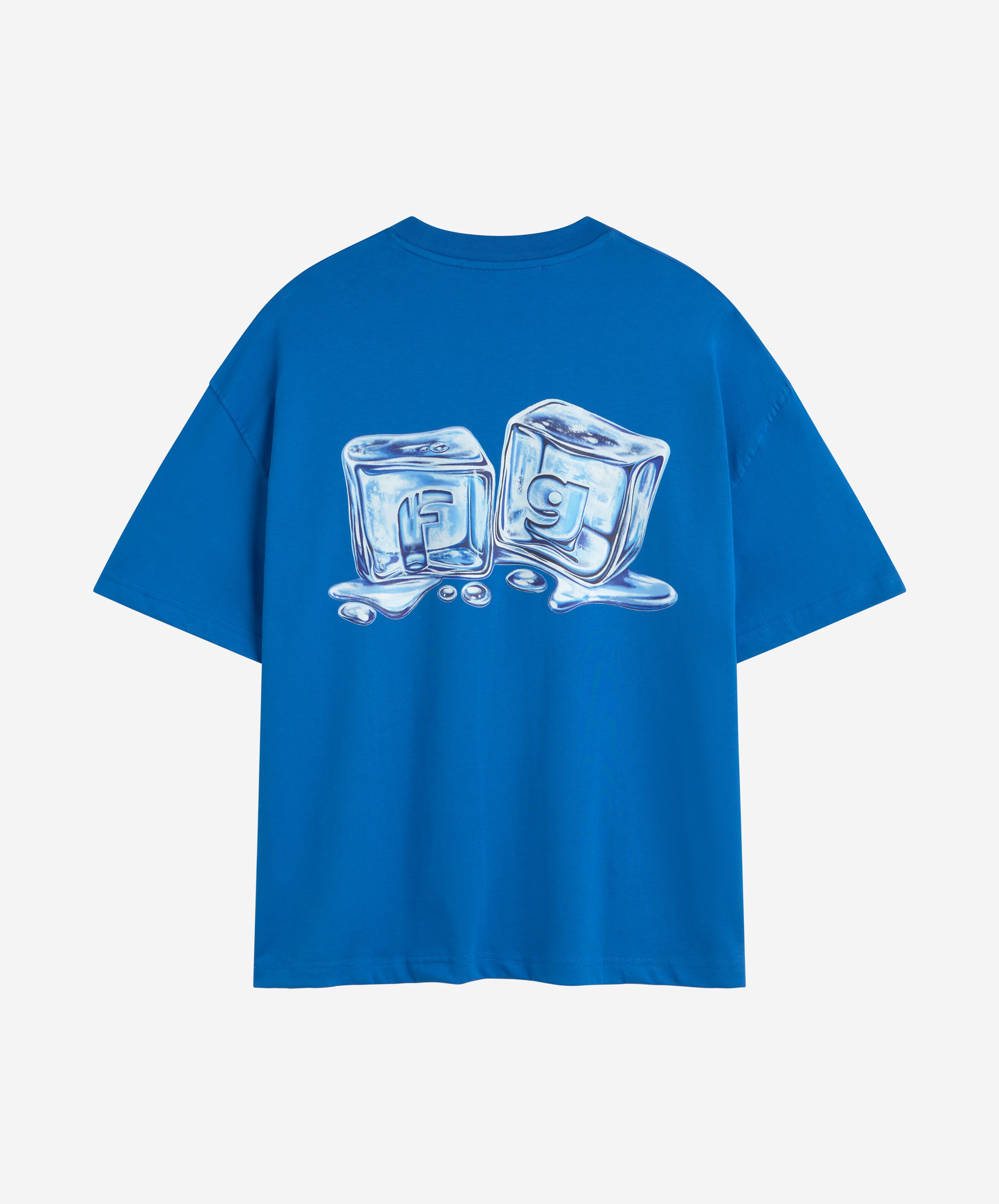 ICE CUBE TEE BLUE