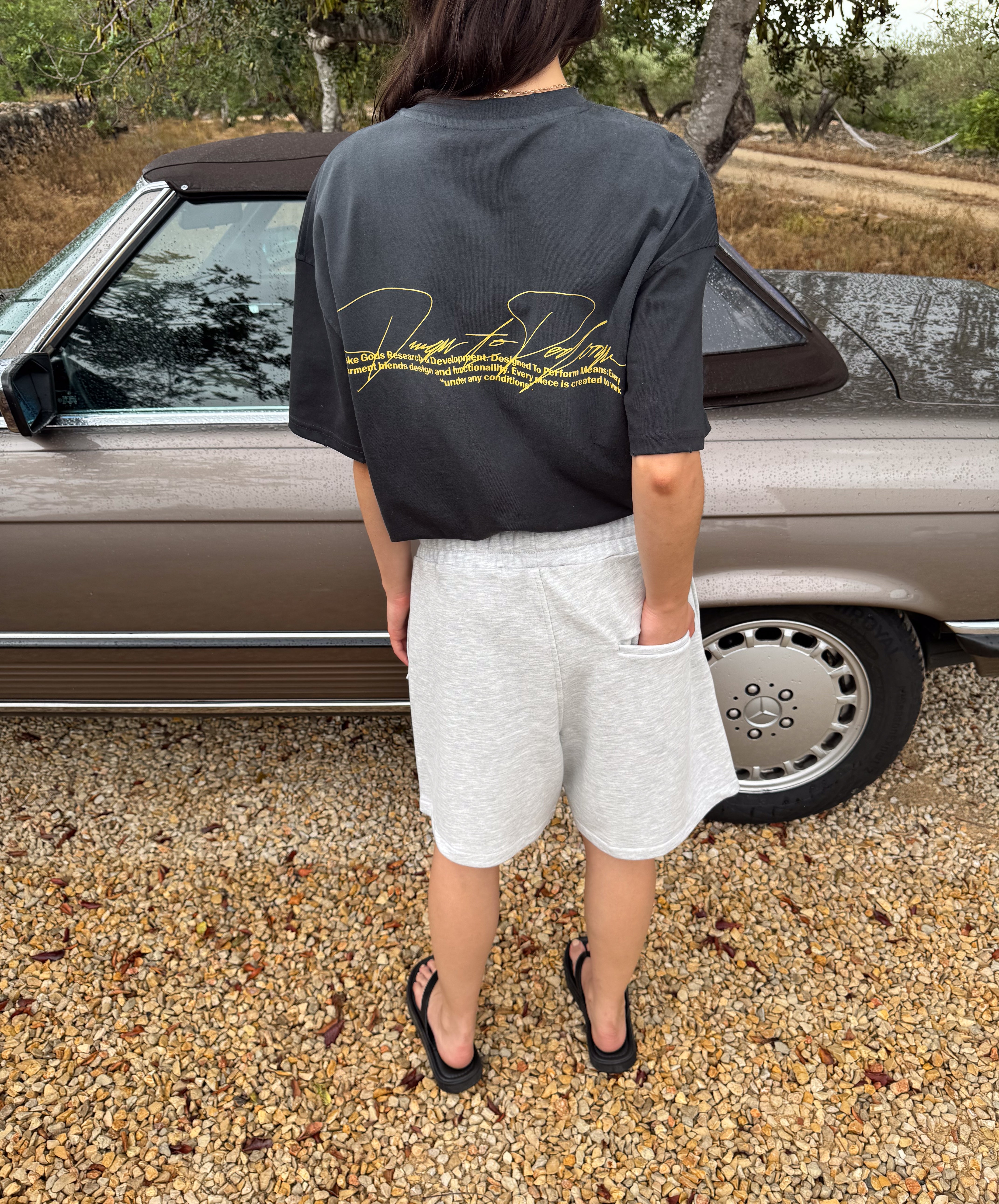 GRAND PRIX SUNFADED TEE BLACK